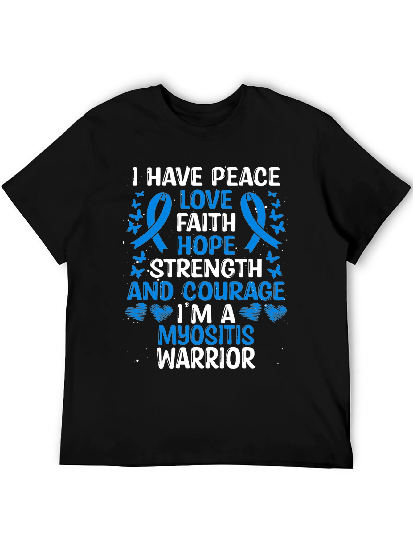 Myositis Warrior T-Shirt - Awareness Ribbon Tee