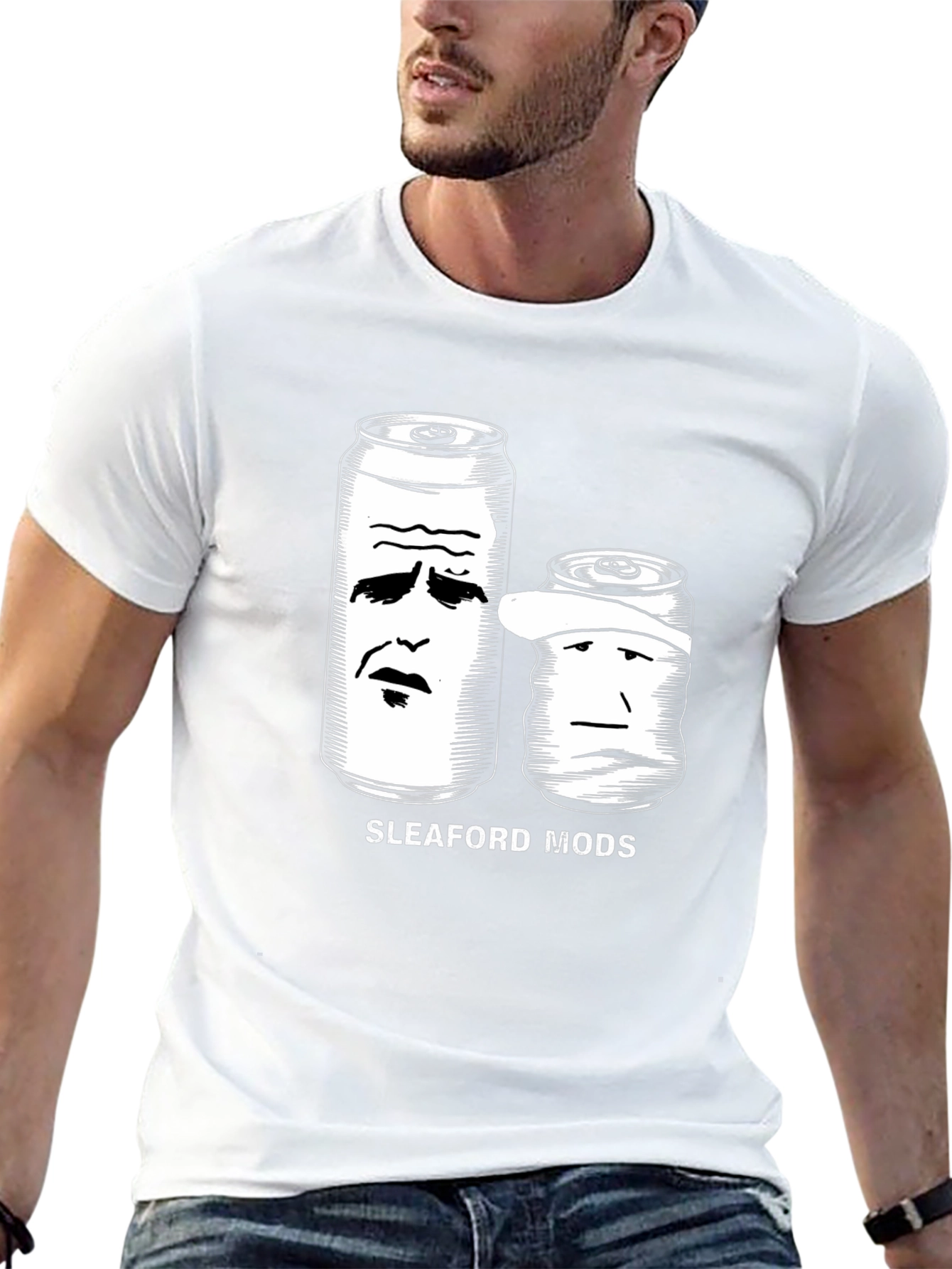Sleaford Mods Graphic Black T-Shirt