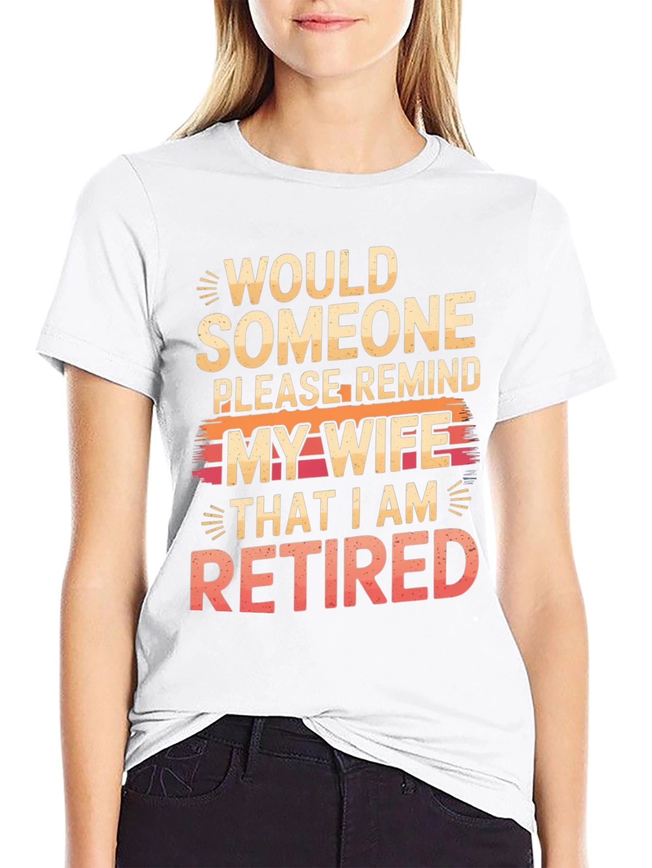 Retired Husband T-Shirt - Humorous Graphic Tee