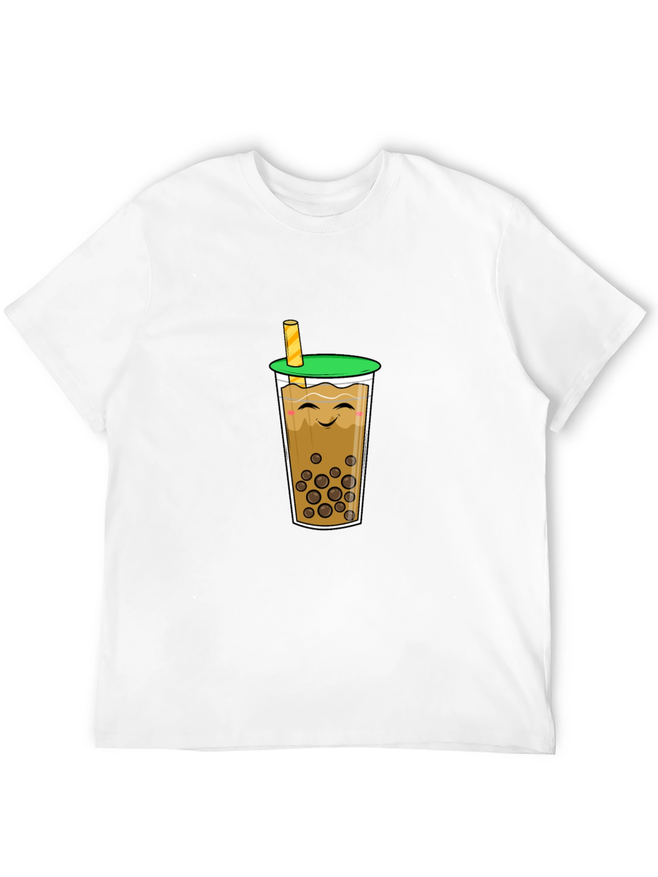 Kawaii Boba Tea T-Shirt - Cute Bubble Tea Design