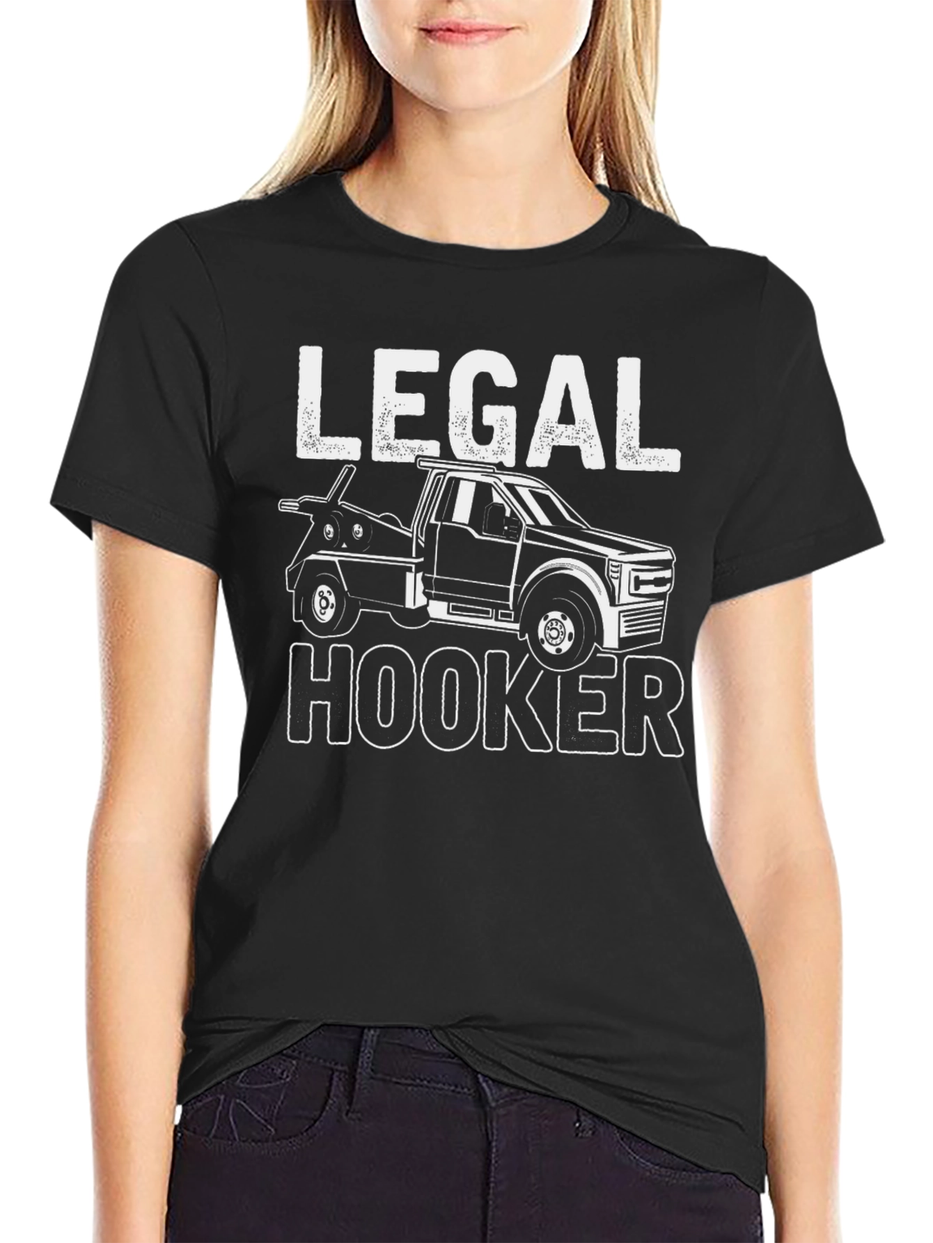 Legal Hooker Tow Truck T-Shirt