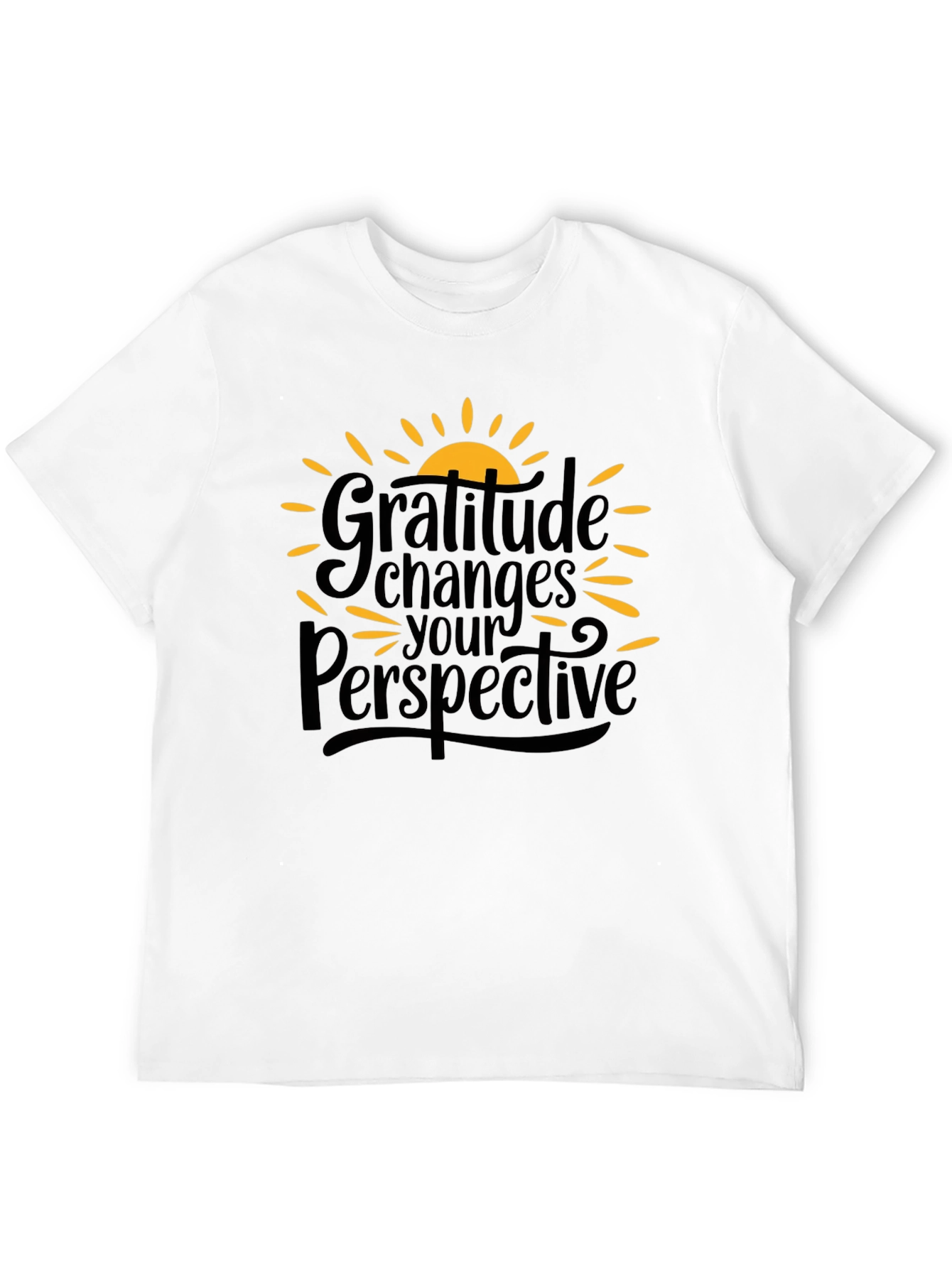 Gratitude Changes Your Perspective Graphic T-Shirt