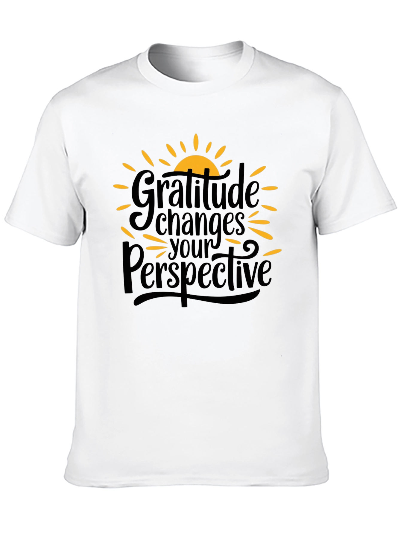 Gratitude Changes Your Perspective Graphic T-Shirt