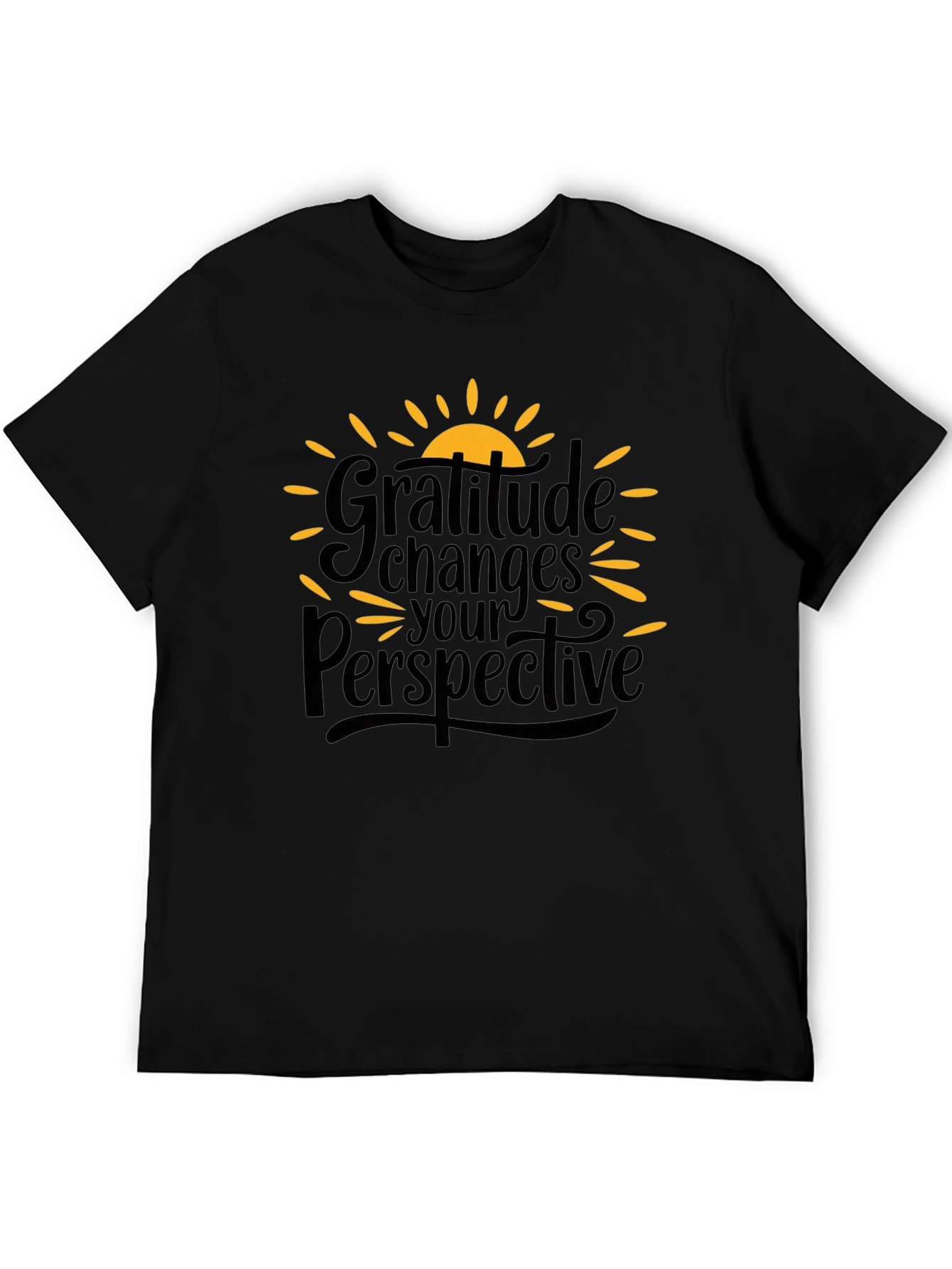Gratitude Changes Your Perspective Graphic T-Shirt