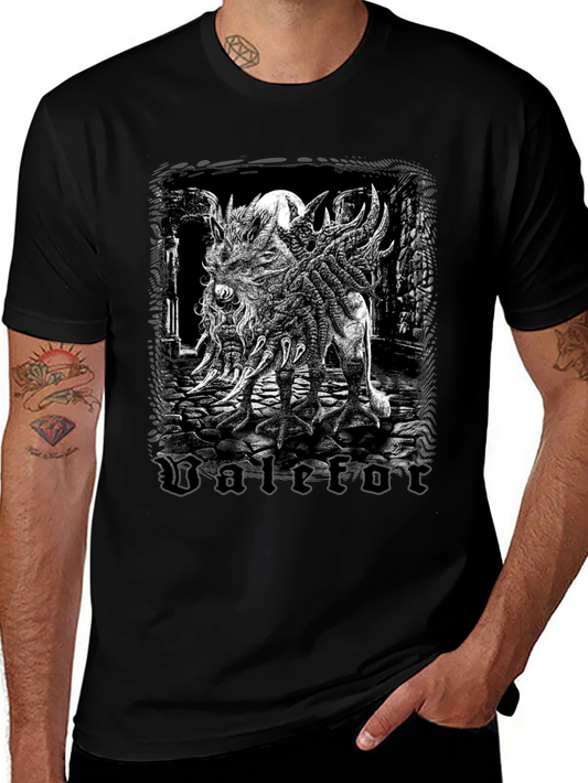 Valefor Graphic T-Shirt - Mens Black Tee