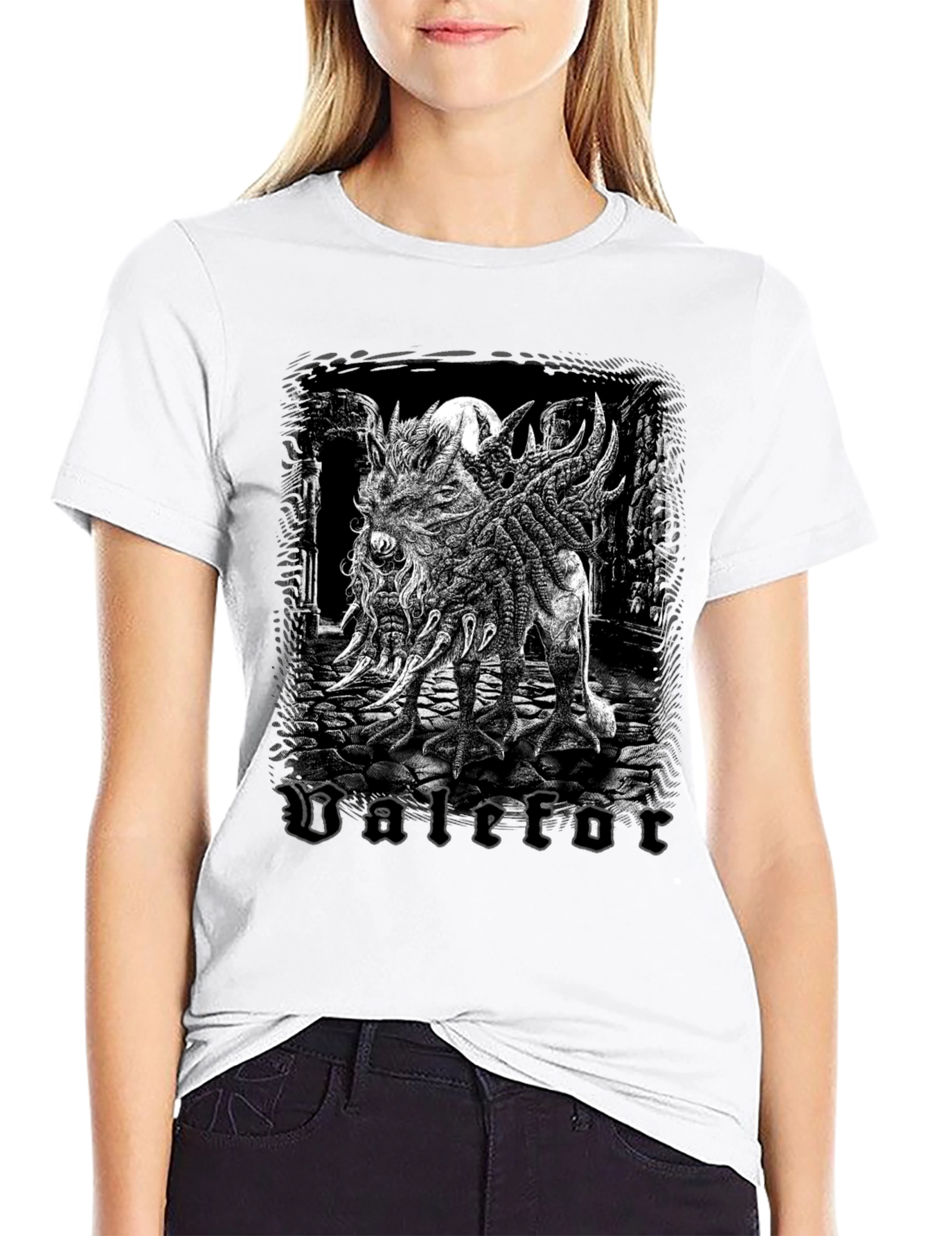 Valefor Graphic T-Shirt - Mens Black Tee