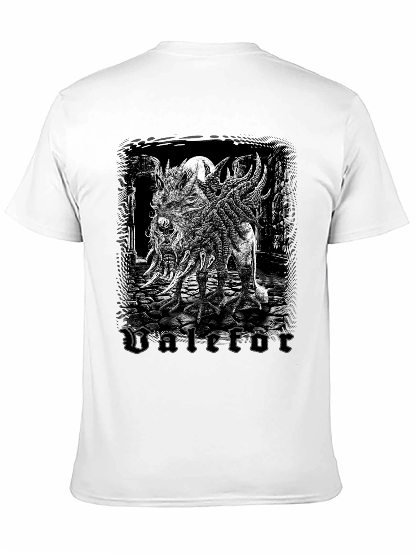 Valefor Graphic T-Shirt - Mens Black Tee