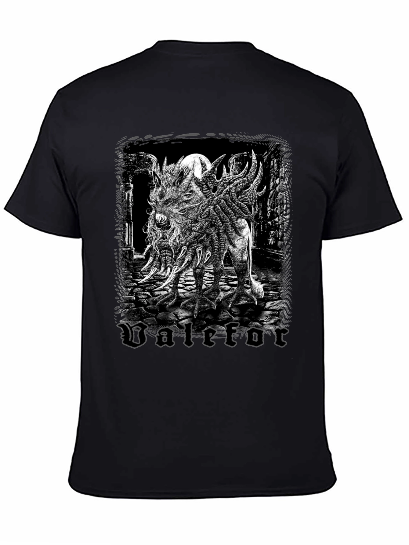 Valefor Graphic T-Shirt - Mens Black Tee
