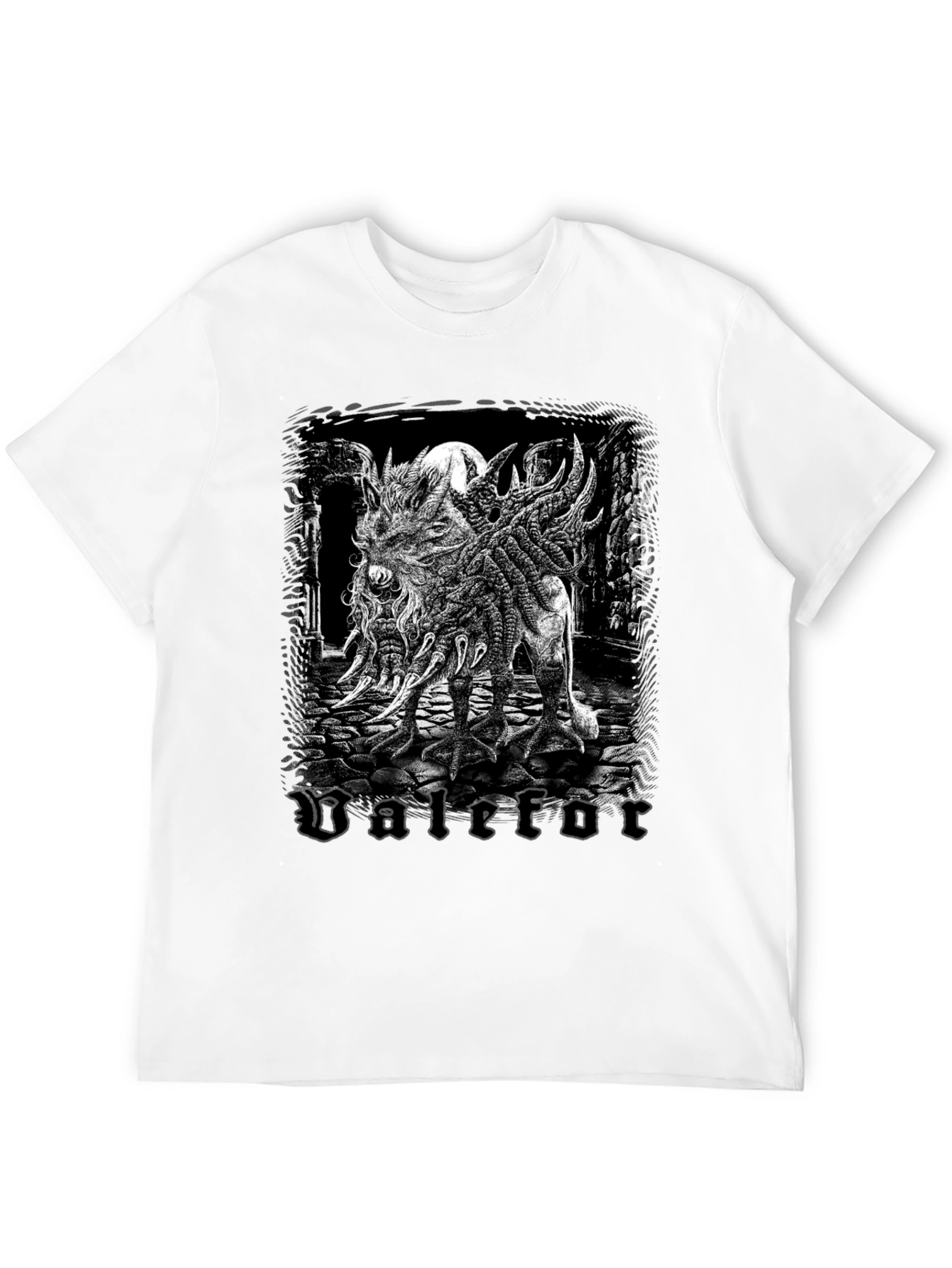 Valefor Graphic T-Shirt - Mens Black Tee