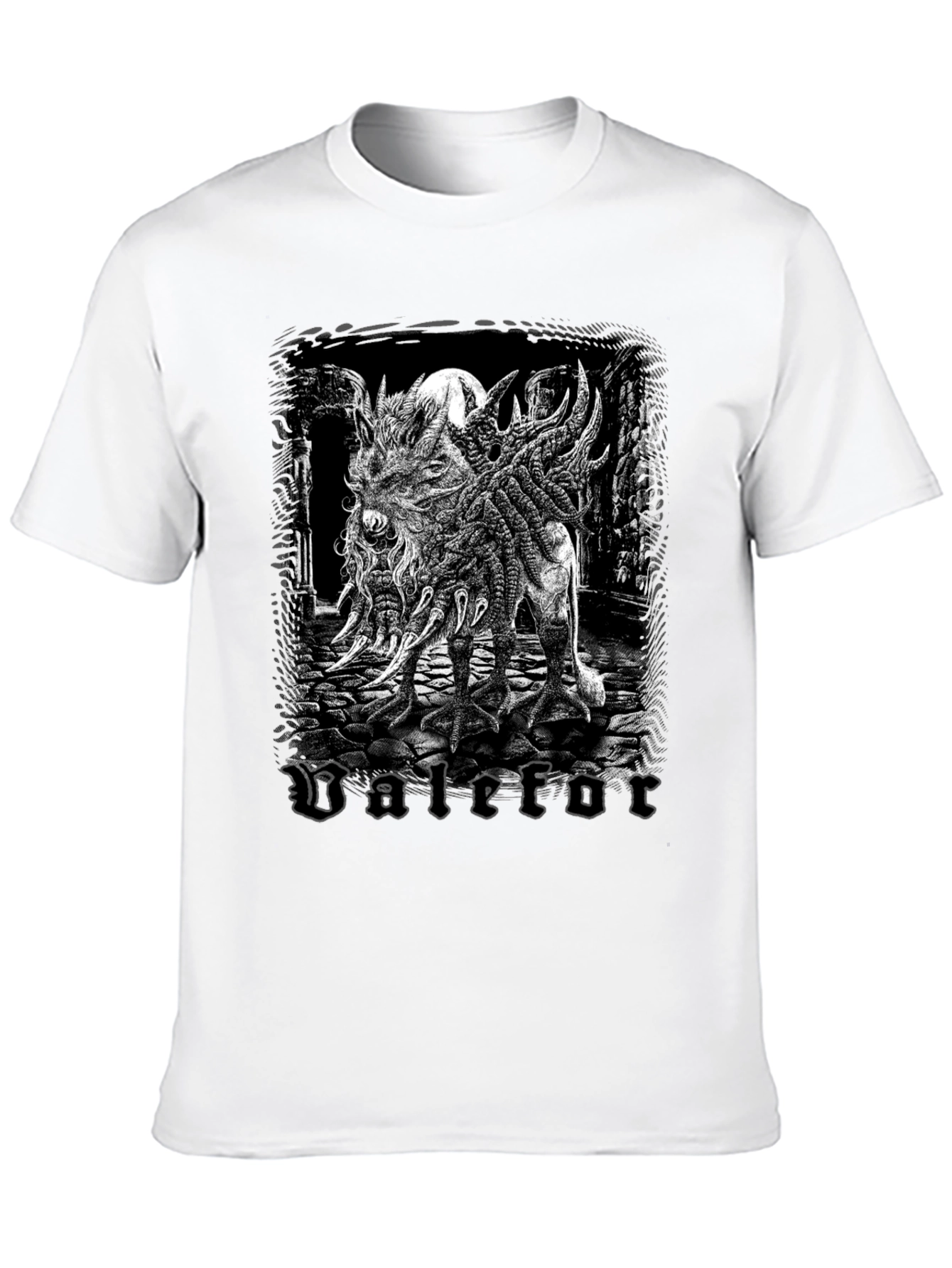 Valefor Graphic T-Shirt - Mens Black Tee