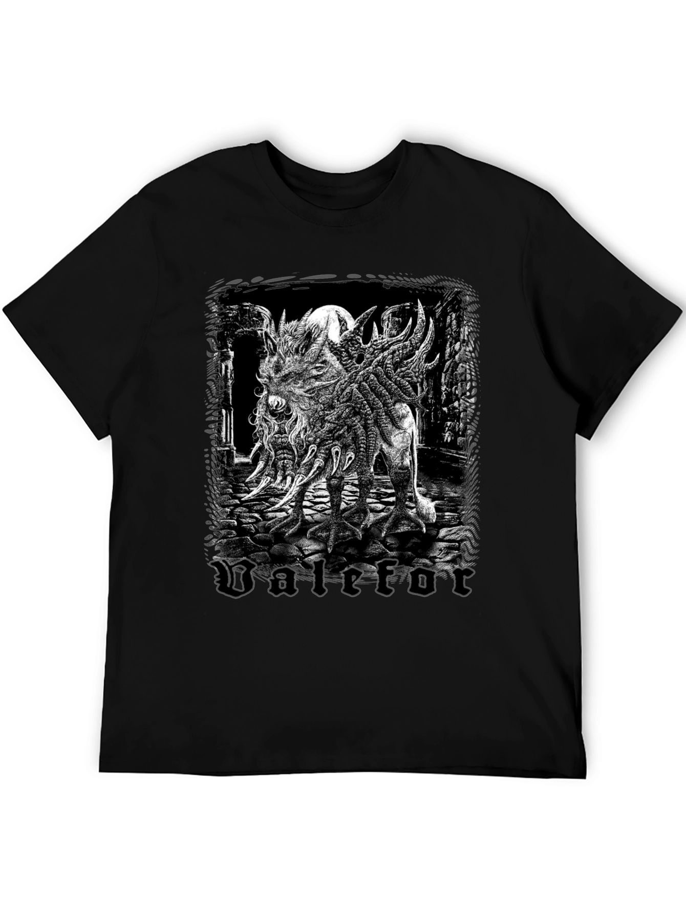 Valefor Graphic T-Shirt - Mens Black Tee