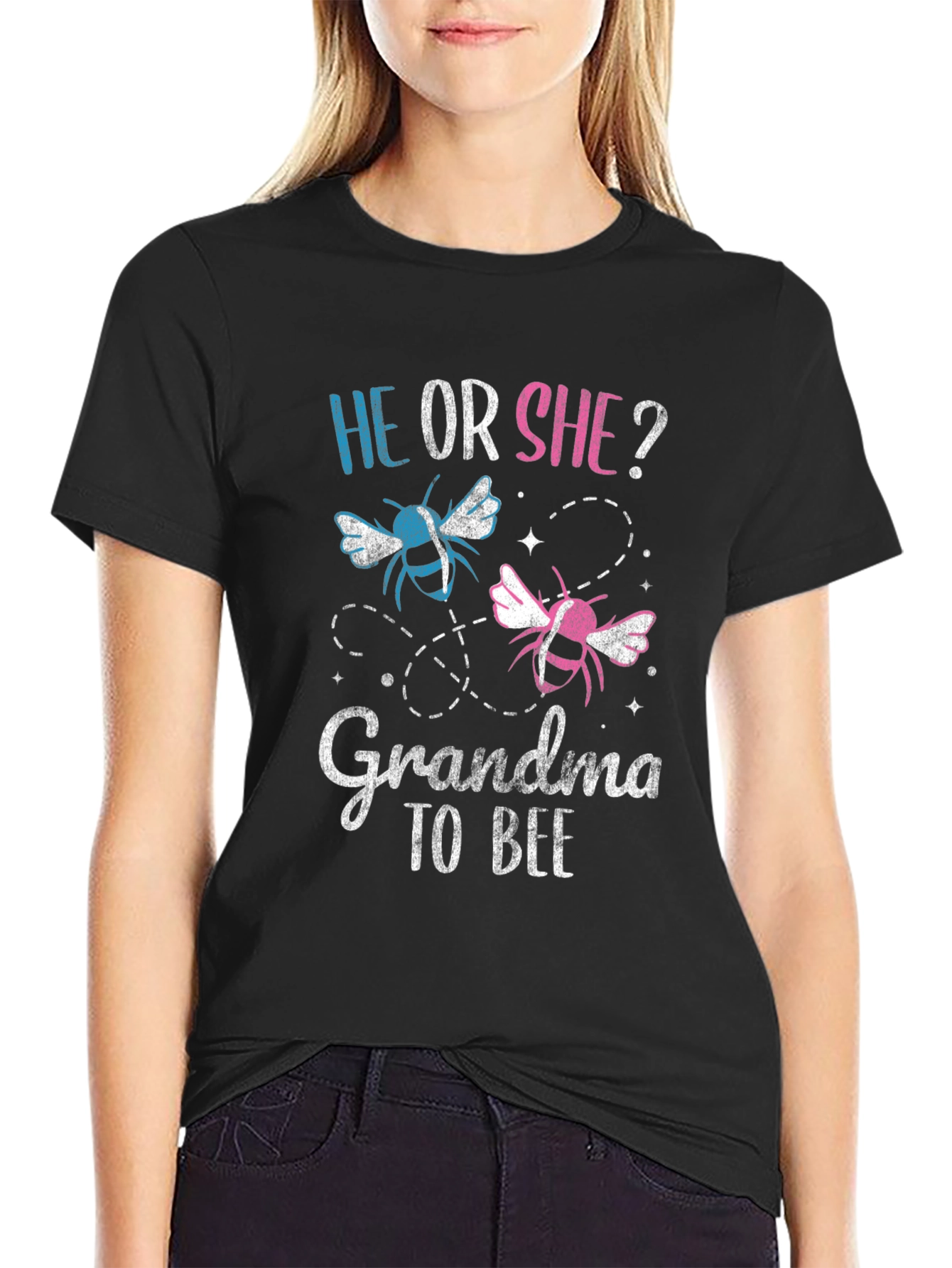 Grandma to Bee Gender Reveal T-Shirt
