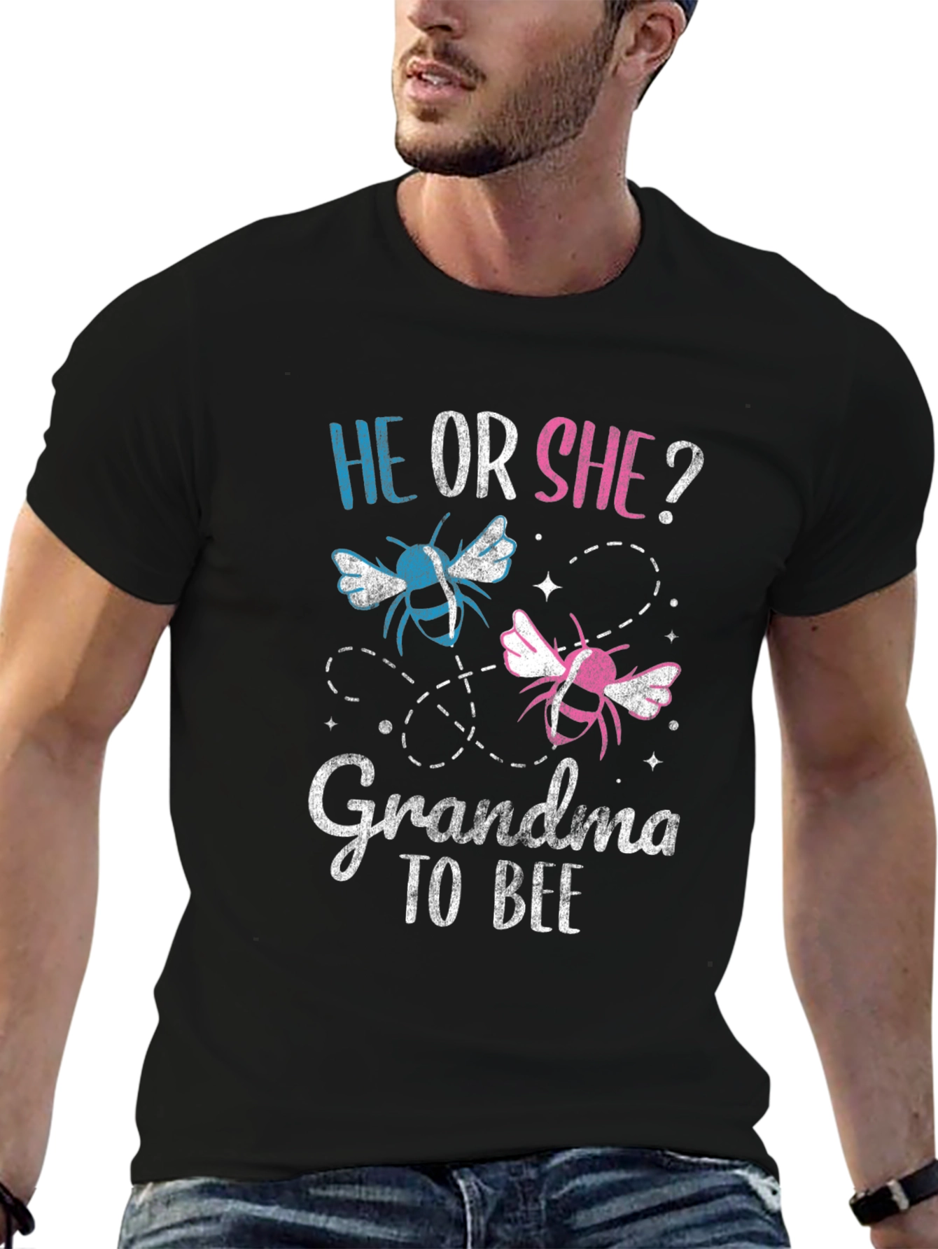 Grandma to Bee Gender Reveal T-Shirt