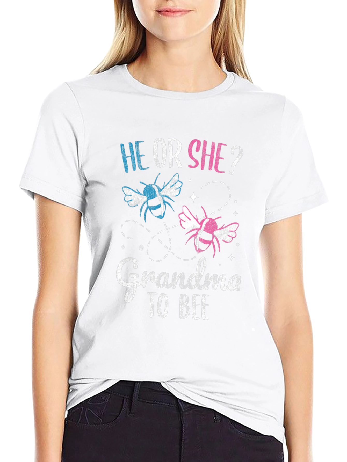 Grandma to Bee Gender Reveal T-Shirt