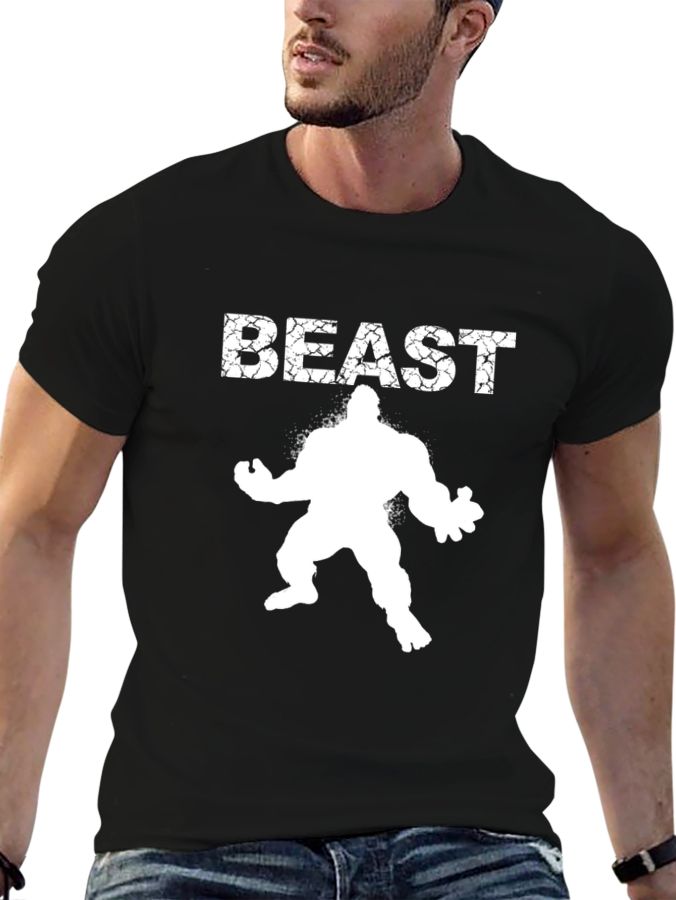 Beast Mode Graphic Tee - Black