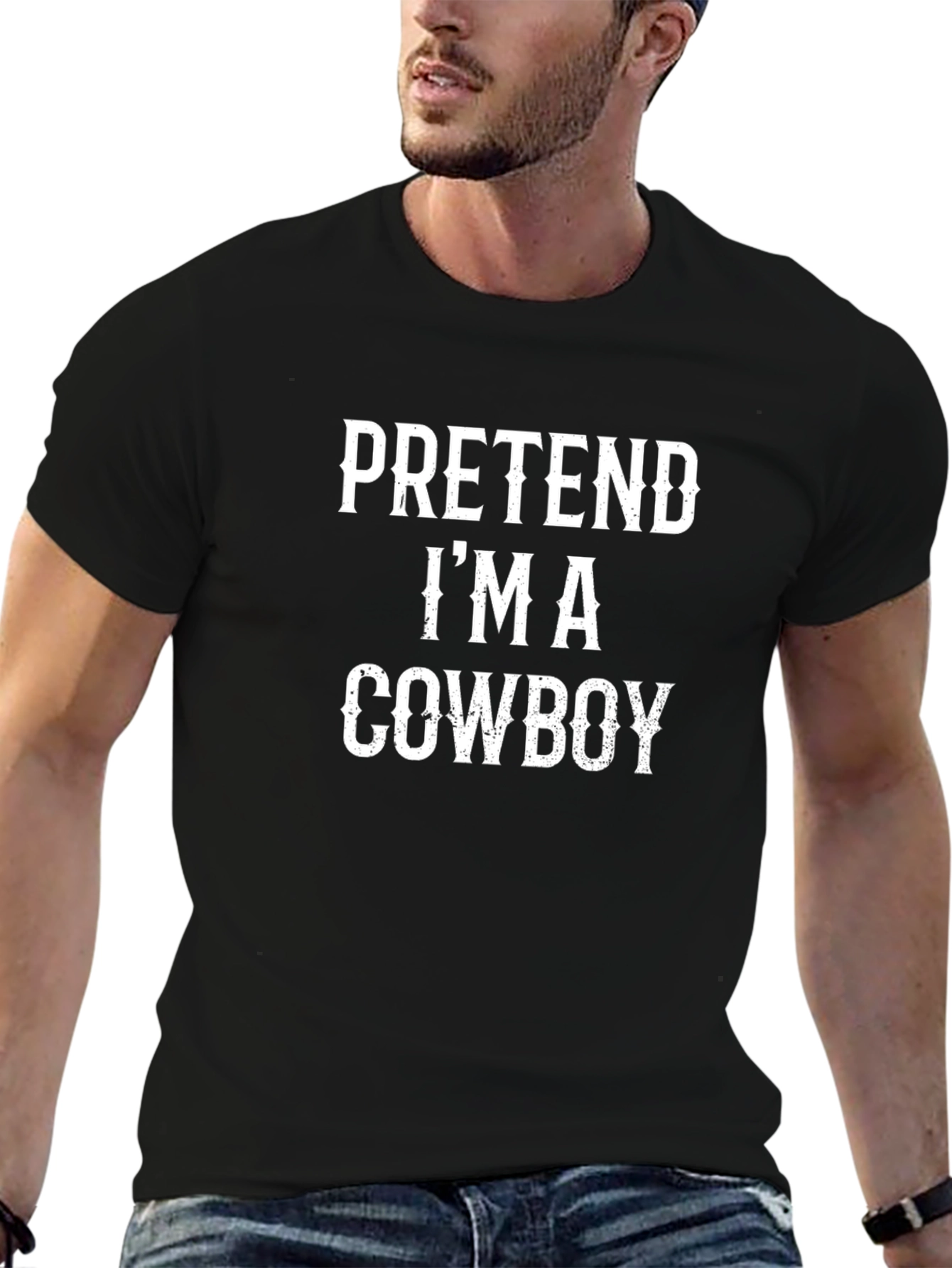 Pretend Im a Cowboy Graphic T-Shirt