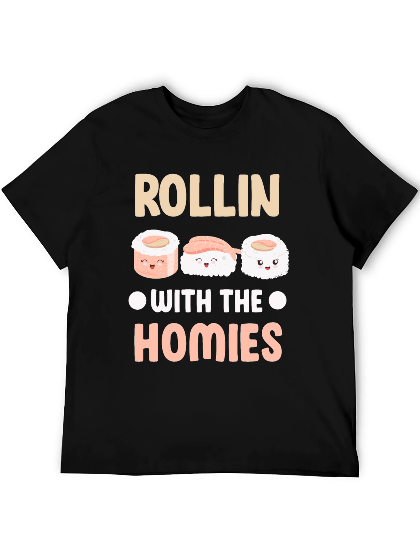 Rollin With The Homies Sushi Graphic Tee