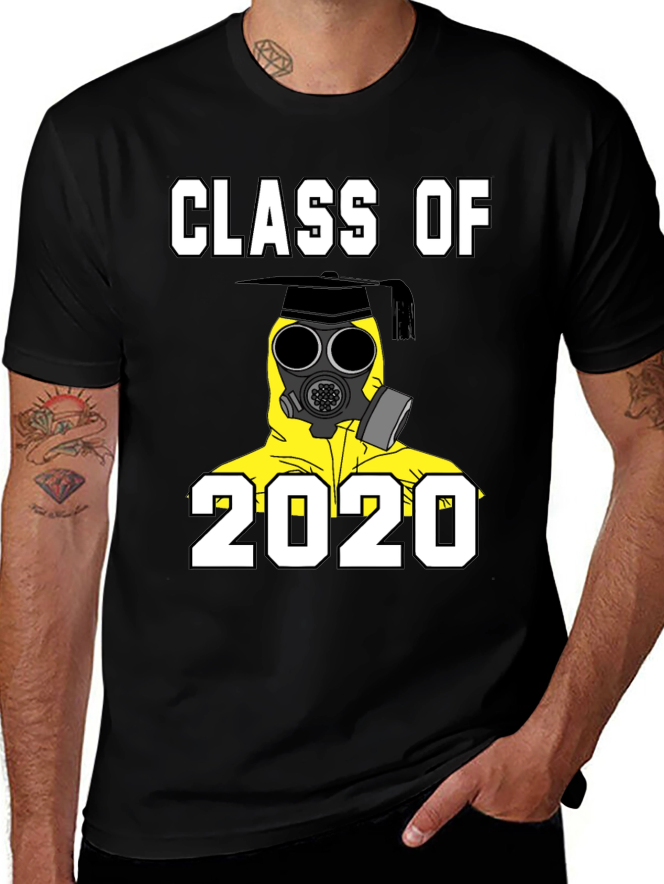 Class of 2020 Hazmat Graduation T-Shirt