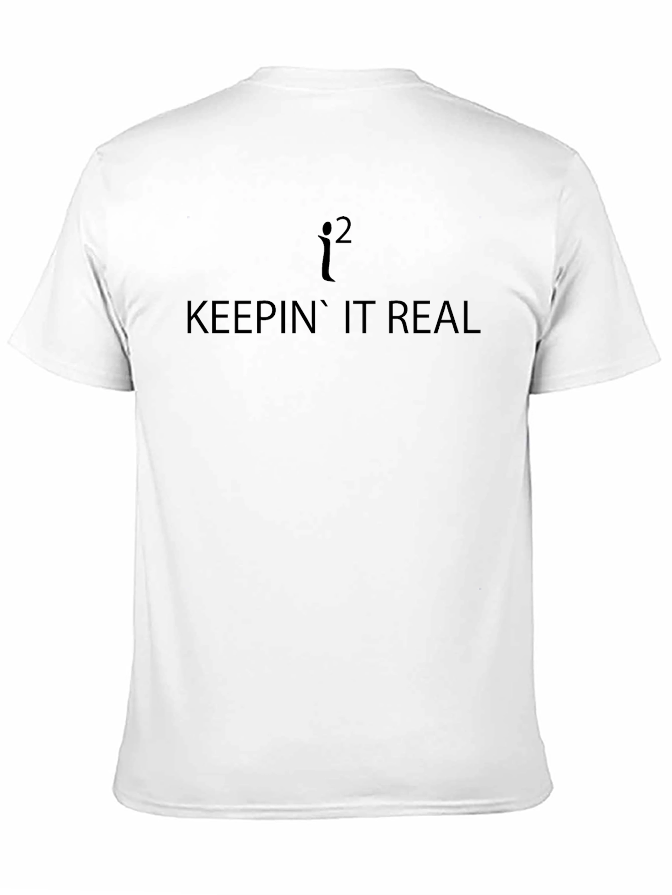 Keepin It Real Graphic T-Shirt - Black