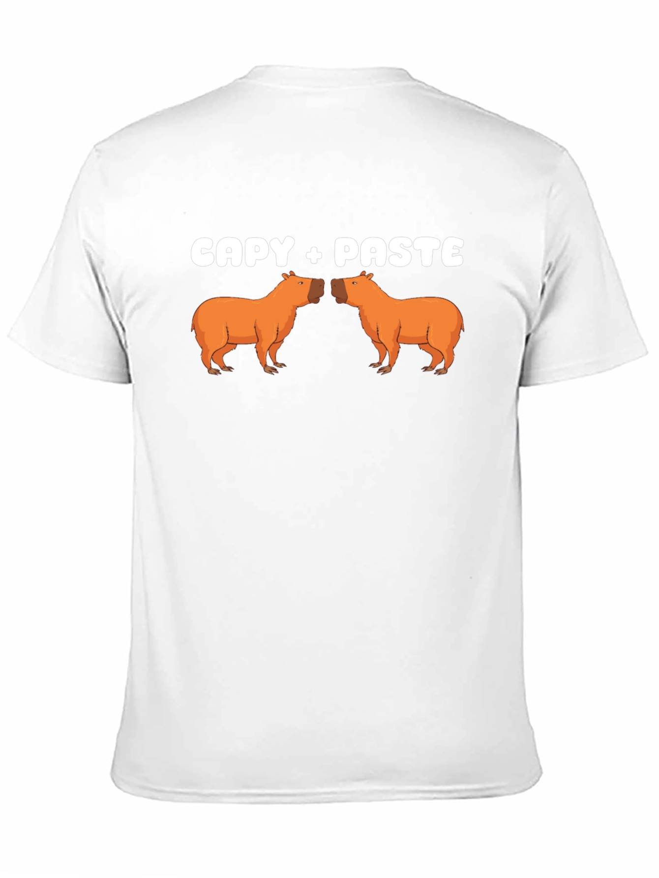 Capy + Paste Funny Graphic T-Shirt