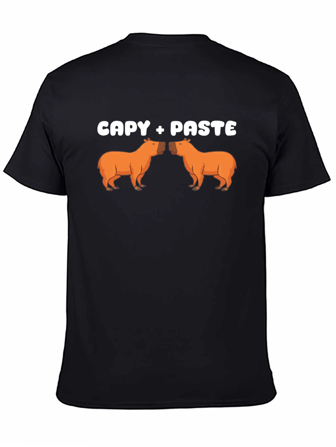 Capy + Paste Funny Graphic T-Shirt
