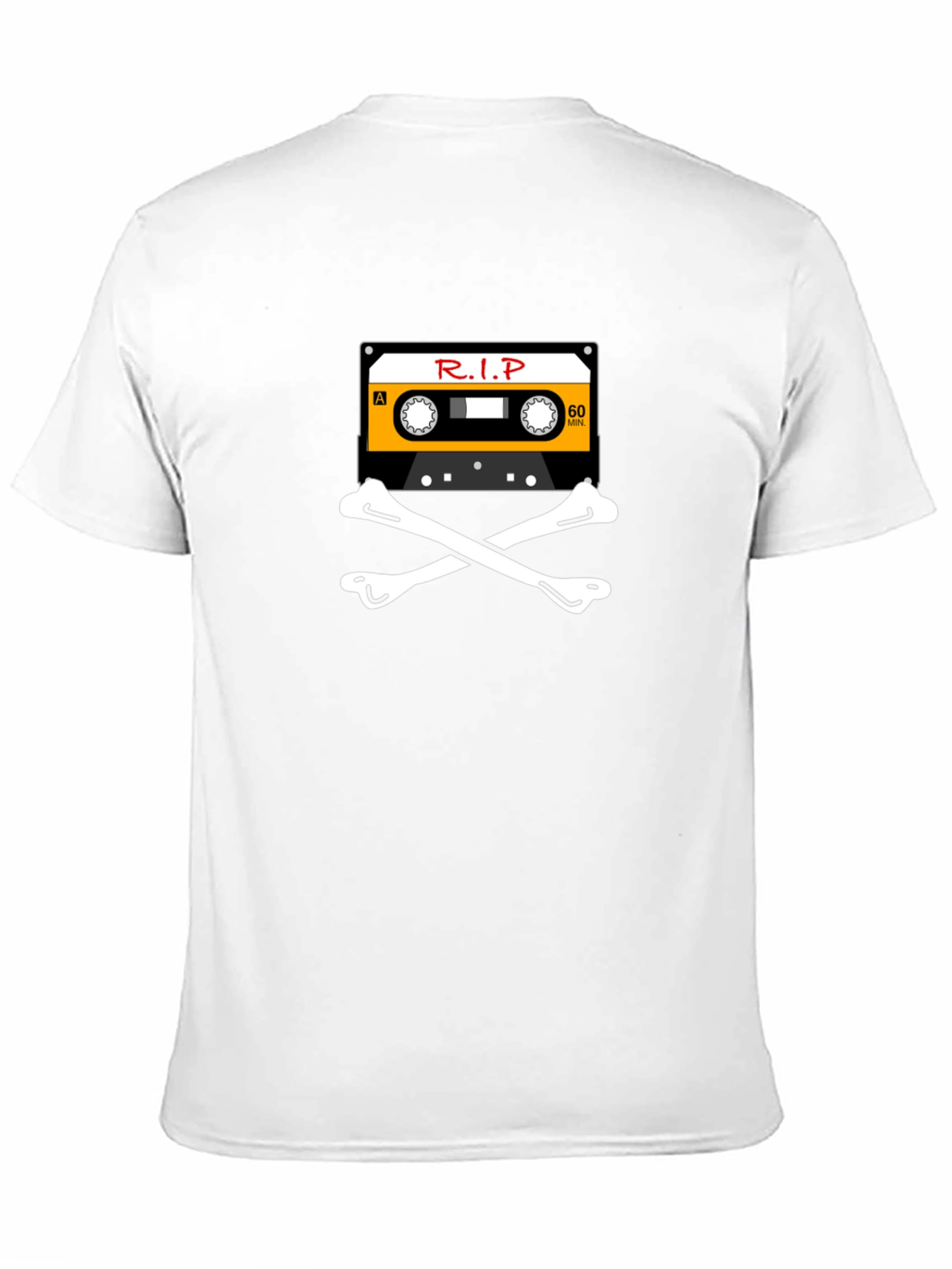 RIP Cassette Tape & Crossbones Graphic Tee
