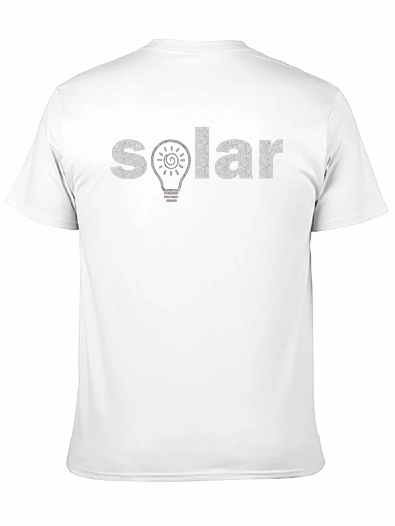 Solar Energy Light Bulb Graphic T-Shirt