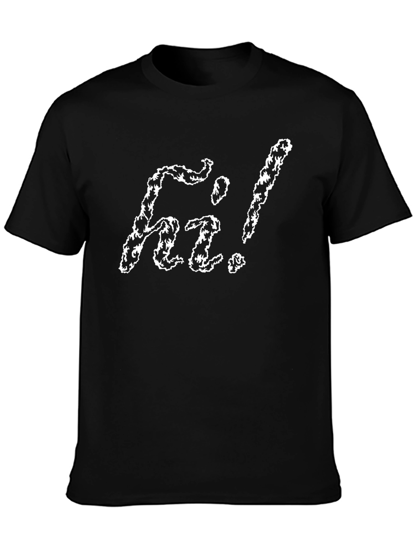 Hi! Graphic T-Shirt - Mens Black Tee