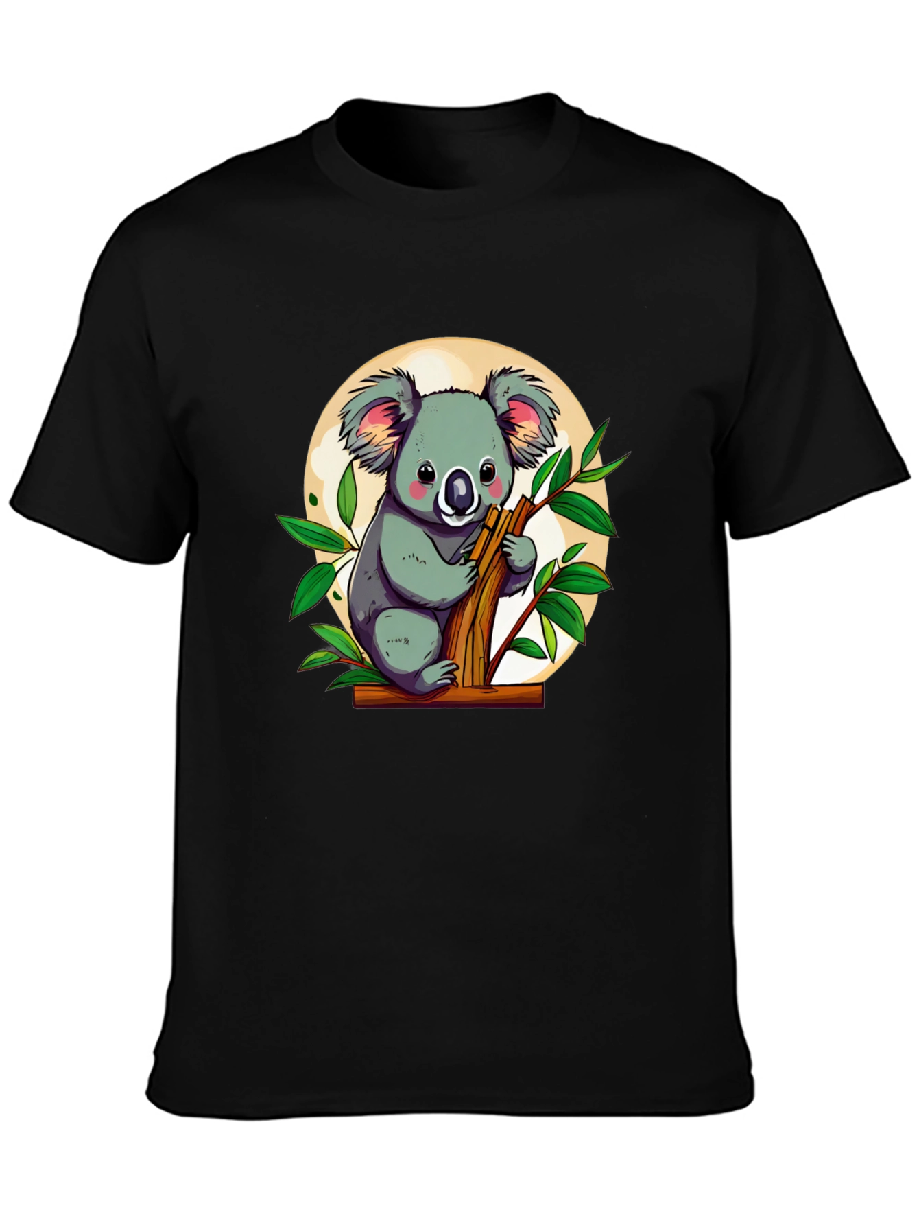 Koala Bear Graphic Tee - Cute Cartoon Animal T-Shirt