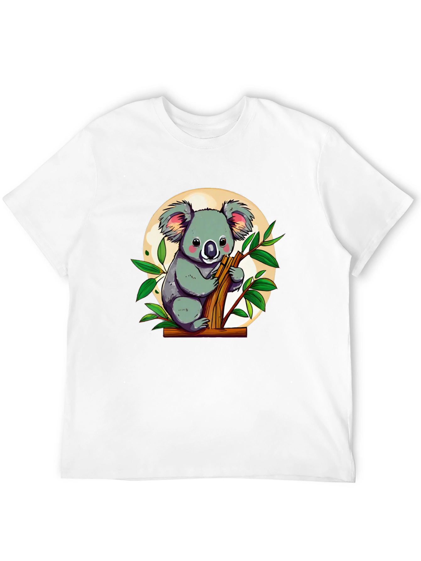 Koala Bear Graphic Tee - Cute Cartoon Animal T-Shirt