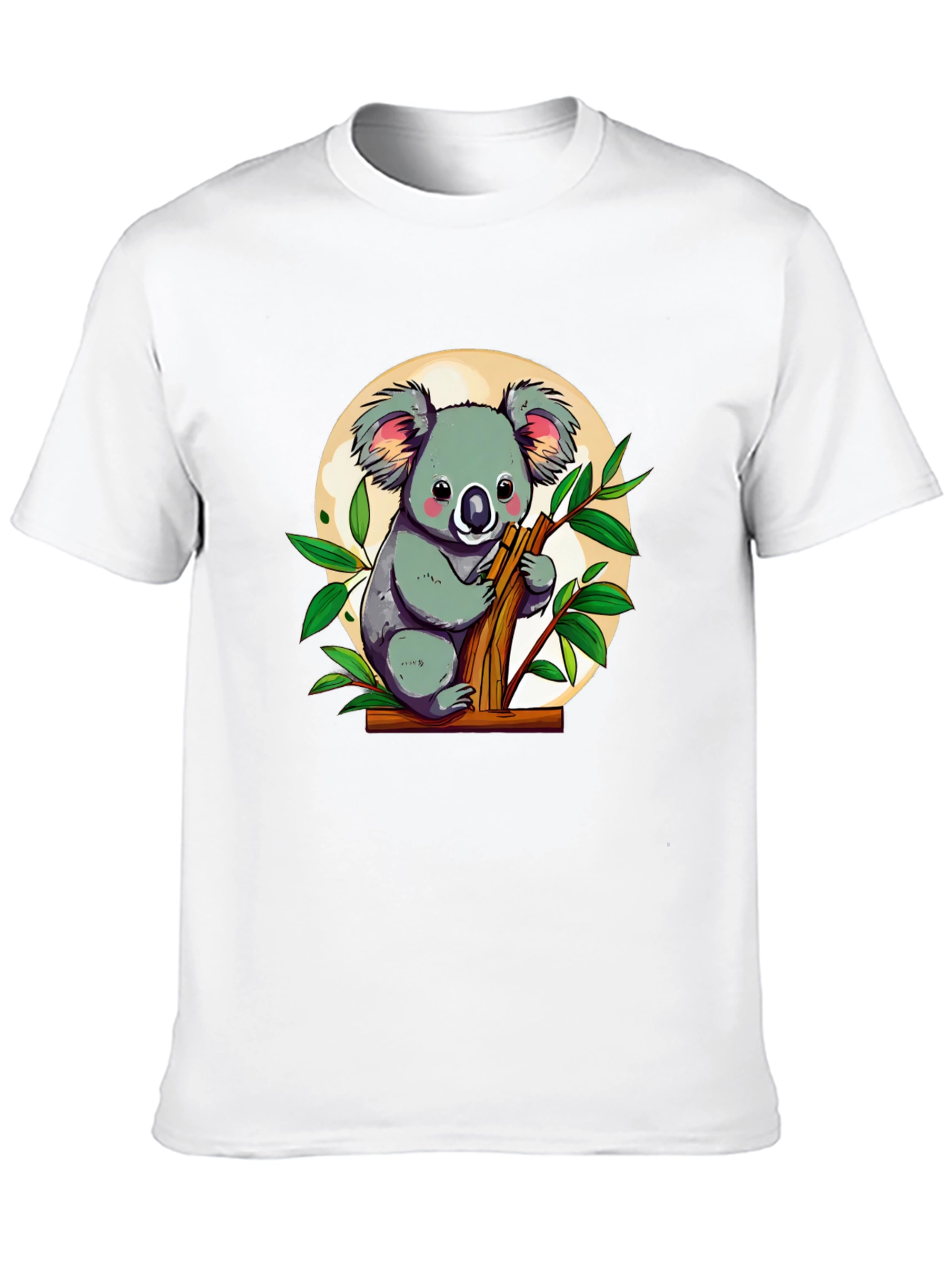 Koala Bear Graphic Tee - Cute Cartoon Animal T-Shirt