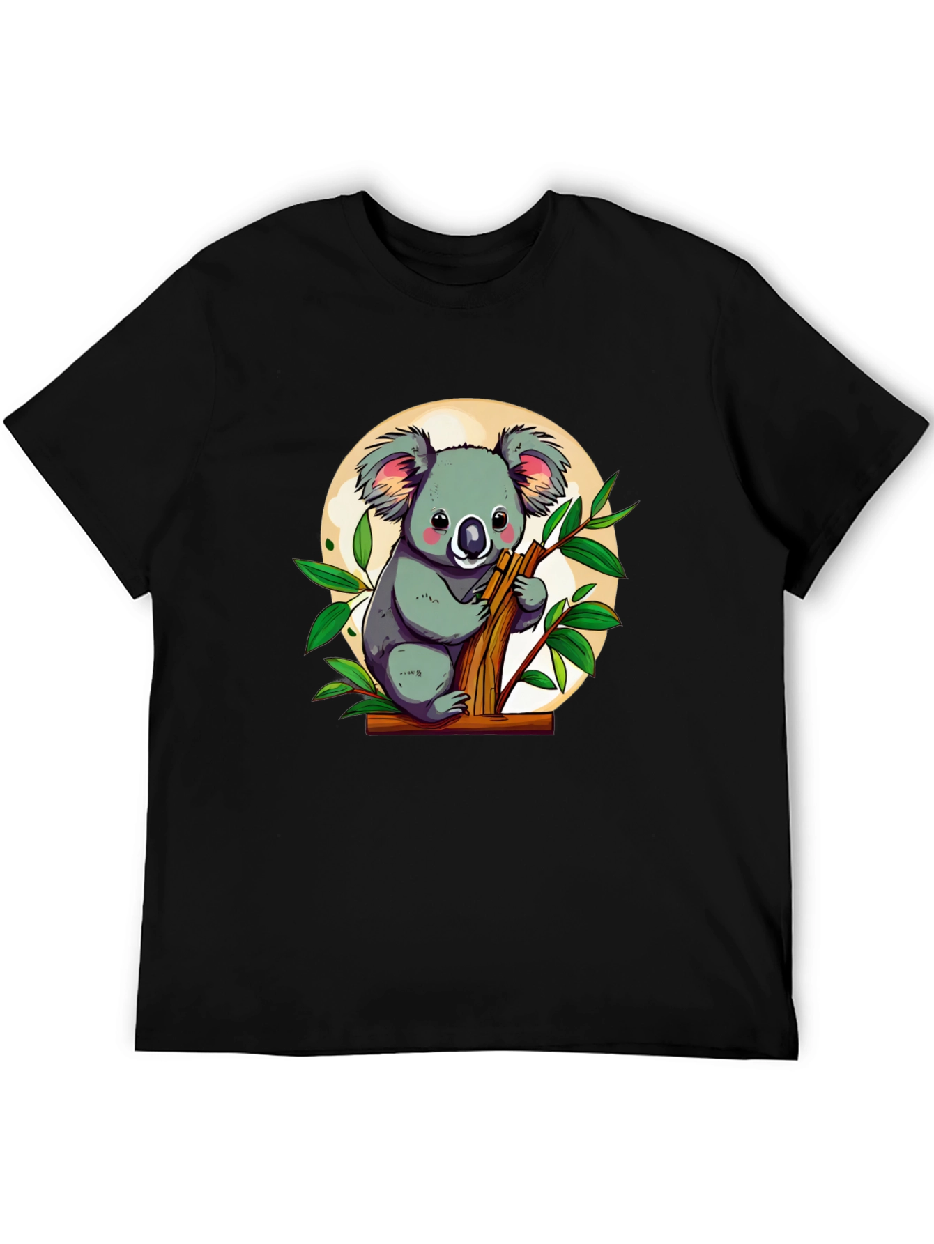 Koala Bear Graphic Tee - Cute Cartoon Animal T-Shirt