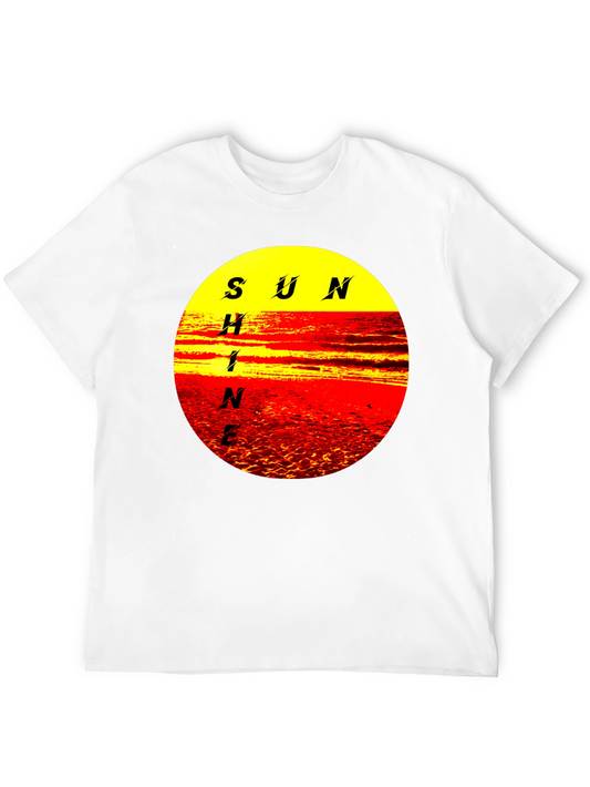 Sunshine Graphic Tee - Retro Style