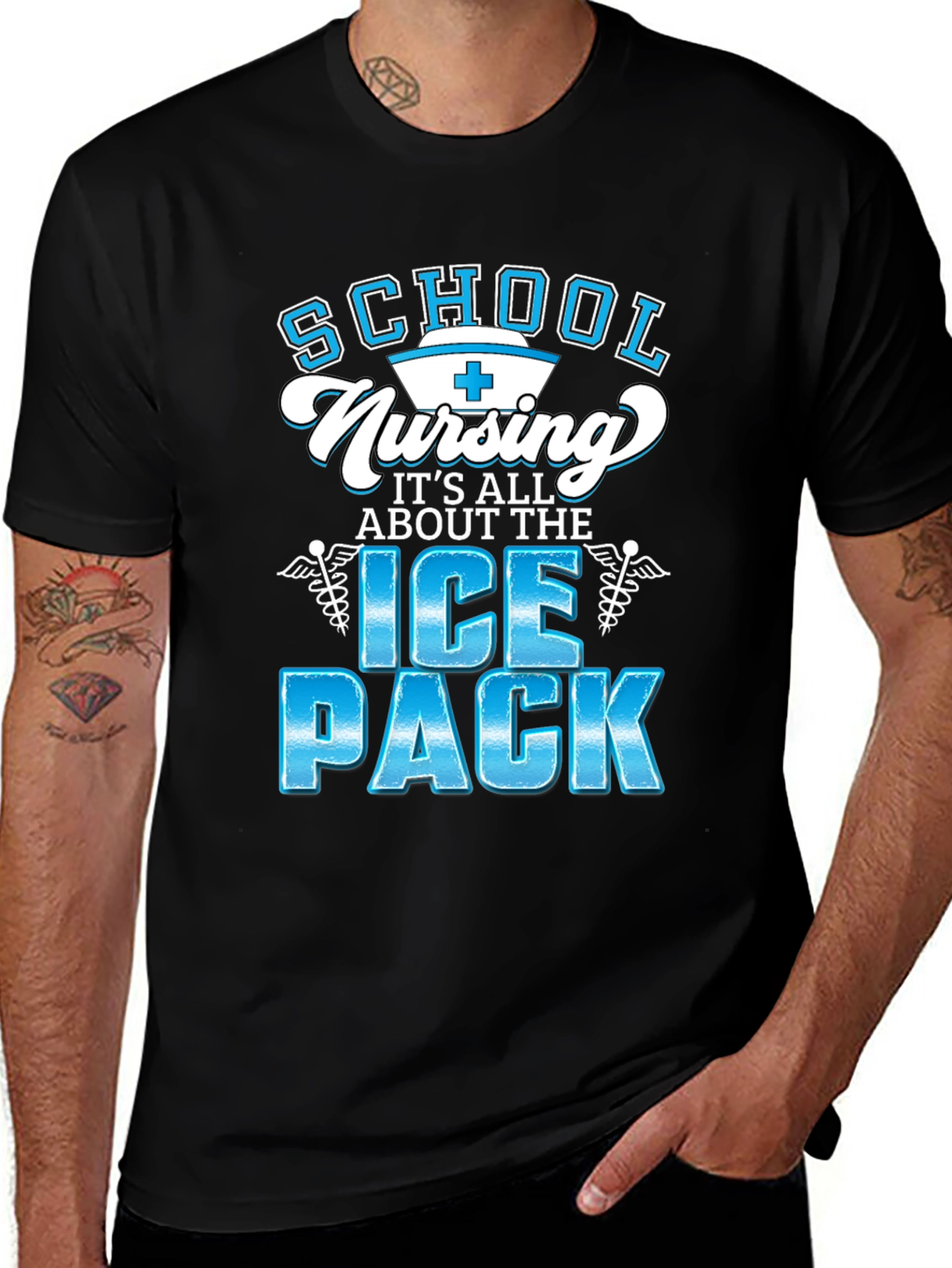 School Nursing Ice Pack T-Shirt