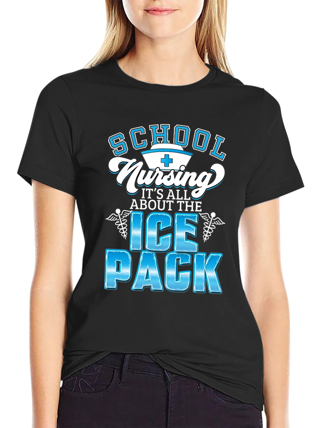 School Nursing Ice Pack T-Shirt