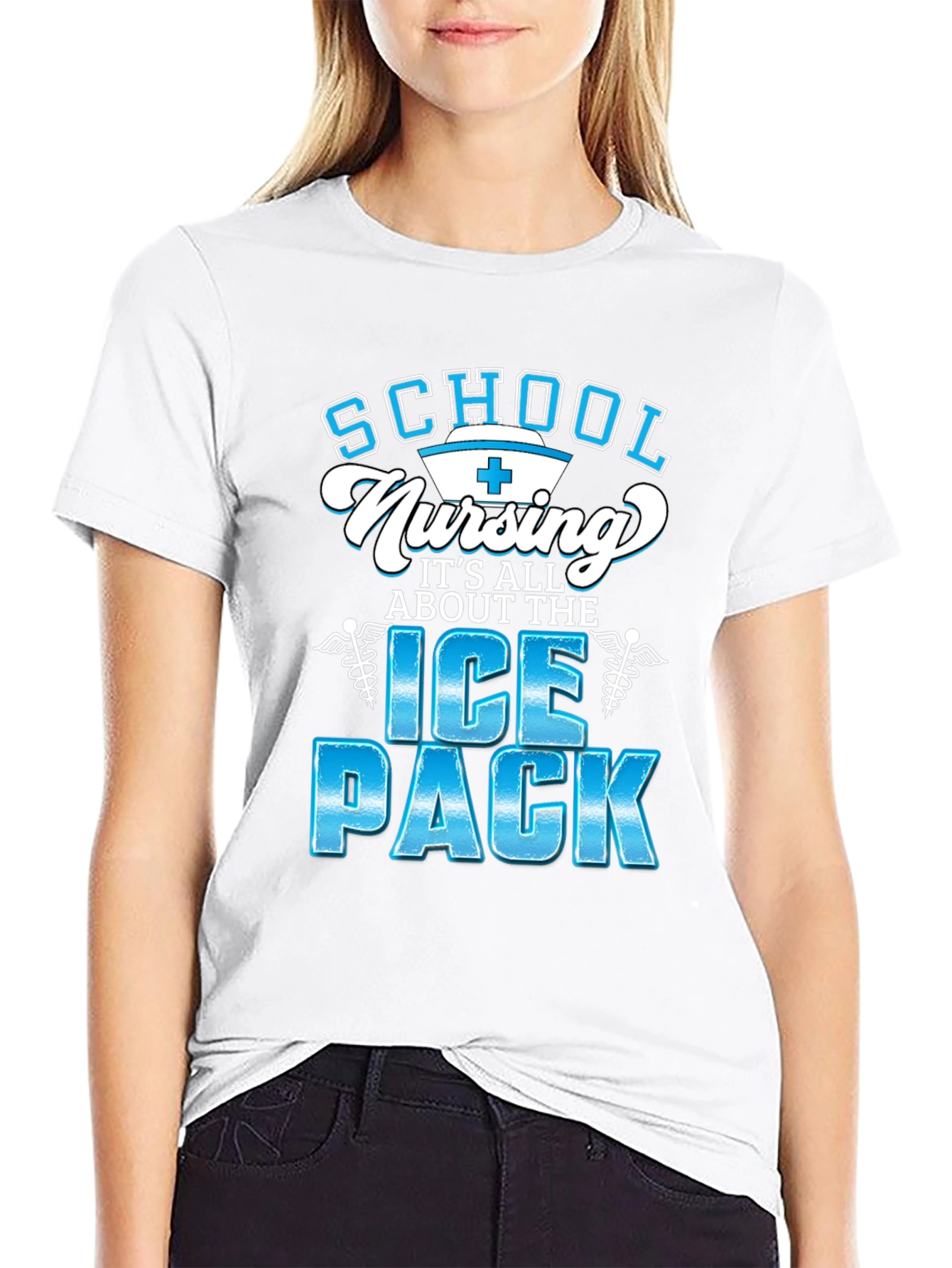 School Nursing Ice Pack T-Shirt