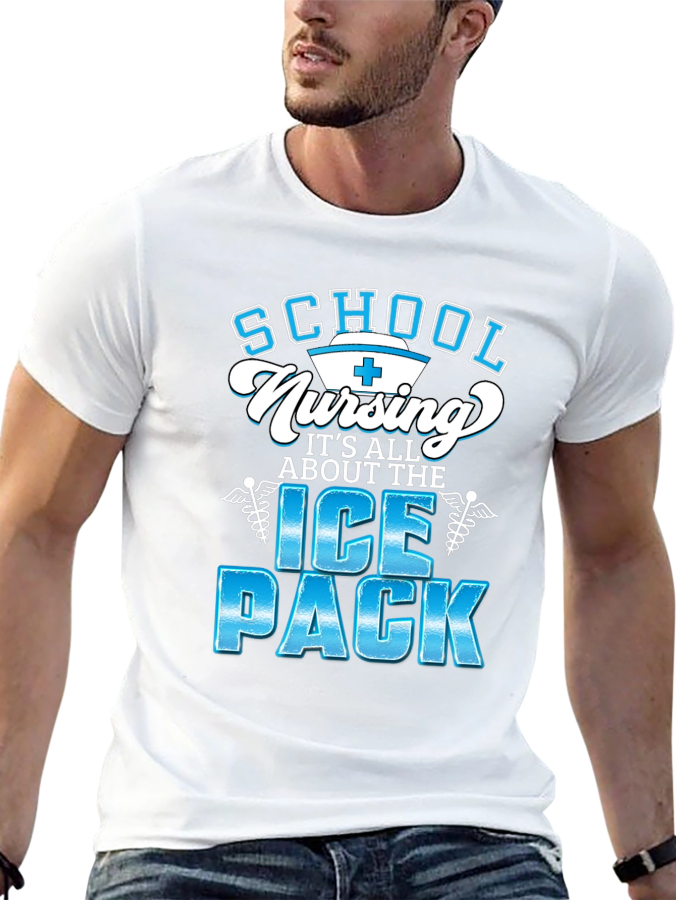 School Nursing Ice Pack T-Shirt