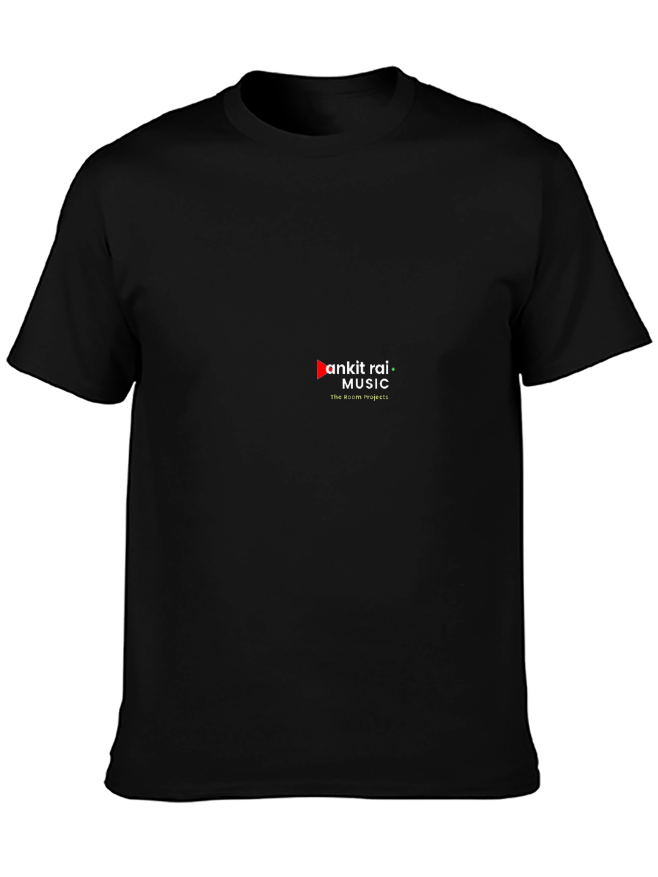 Ankit Rai Music Black T-Shirt