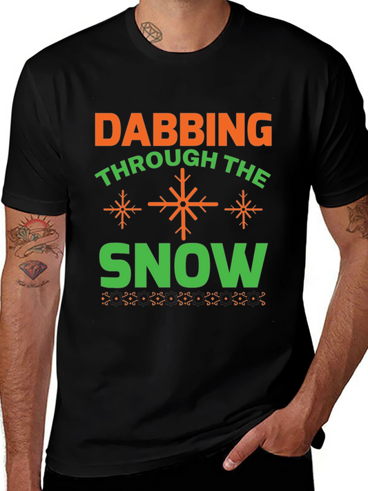 Dabbing Through the Snow Holiday T-Shirt