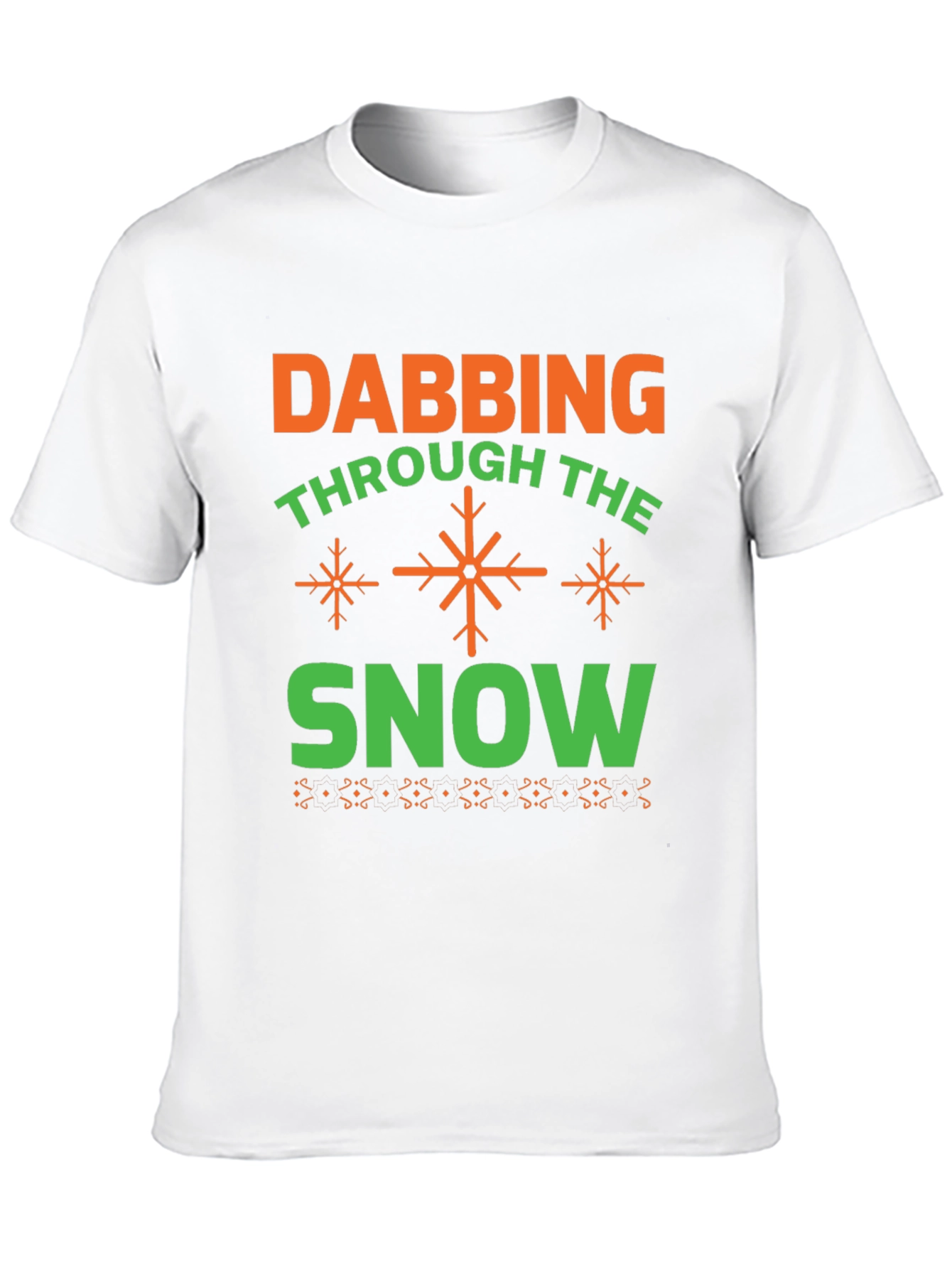 Dabbing Through the Snow Holiday T-Shirt