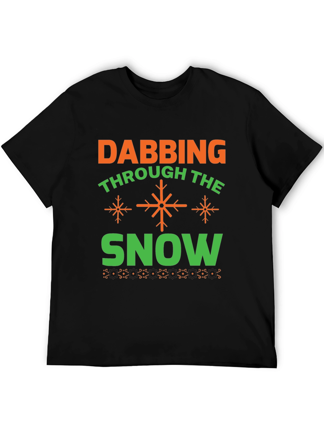 Dabbing Through the Snow Holiday T-Shirt