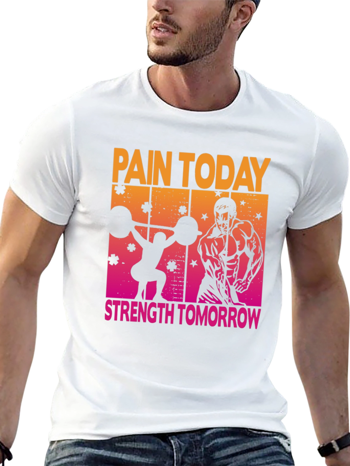 Pain Today Strength Tomorrow Gym T-Shirt