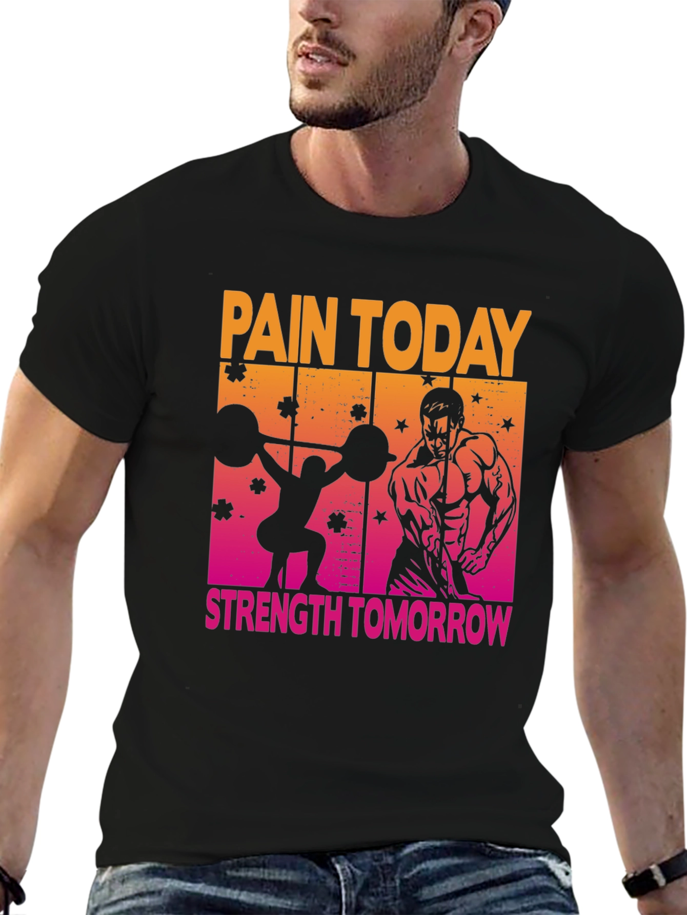 Pain Today Strength Tomorrow Gym T-Shirt
