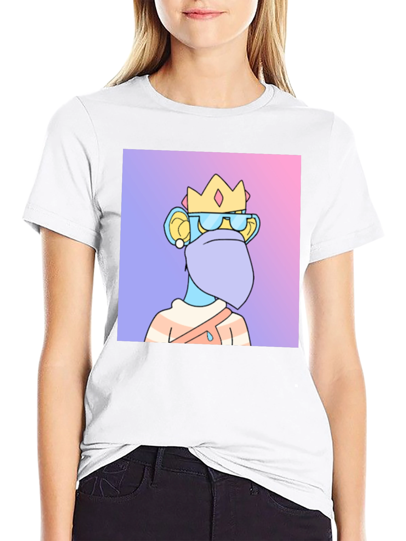 Bored Ape NFT T-Shirt - Crypto Art Tee