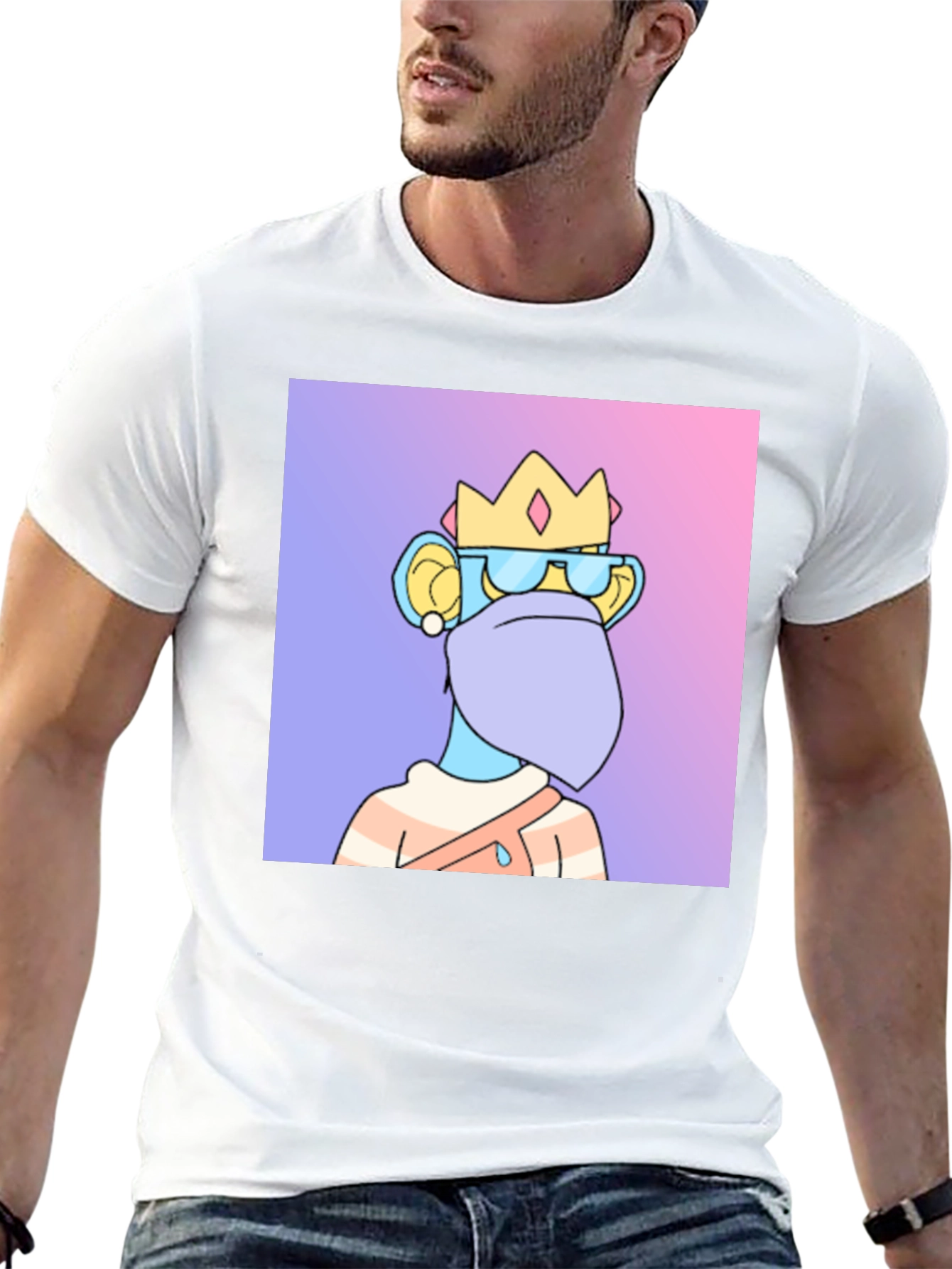 Bored Ape NFT T-Shirt - Crypto Art Tee