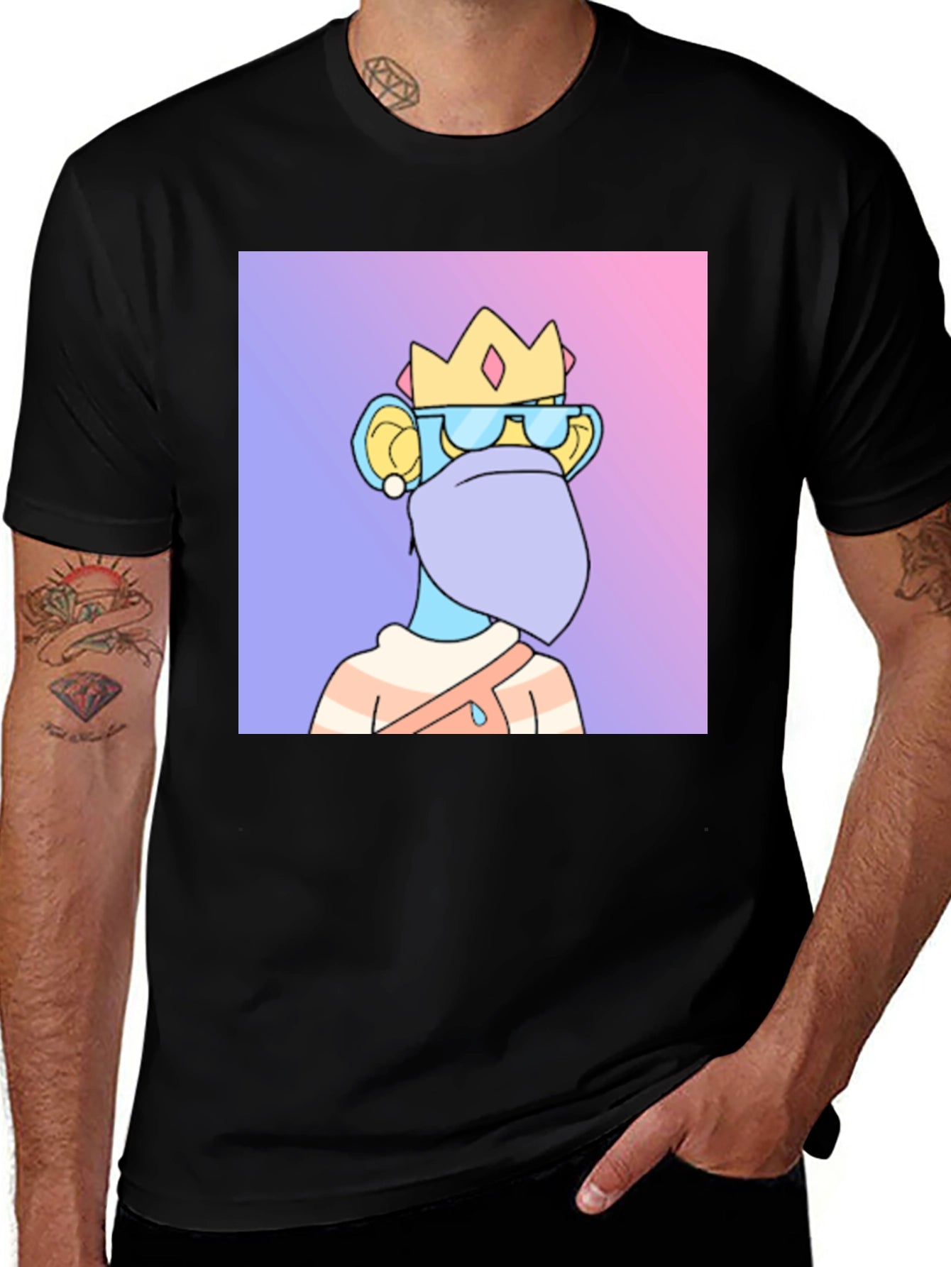 Bored Ape NFT T-Shirt - Crypto Art Tee
