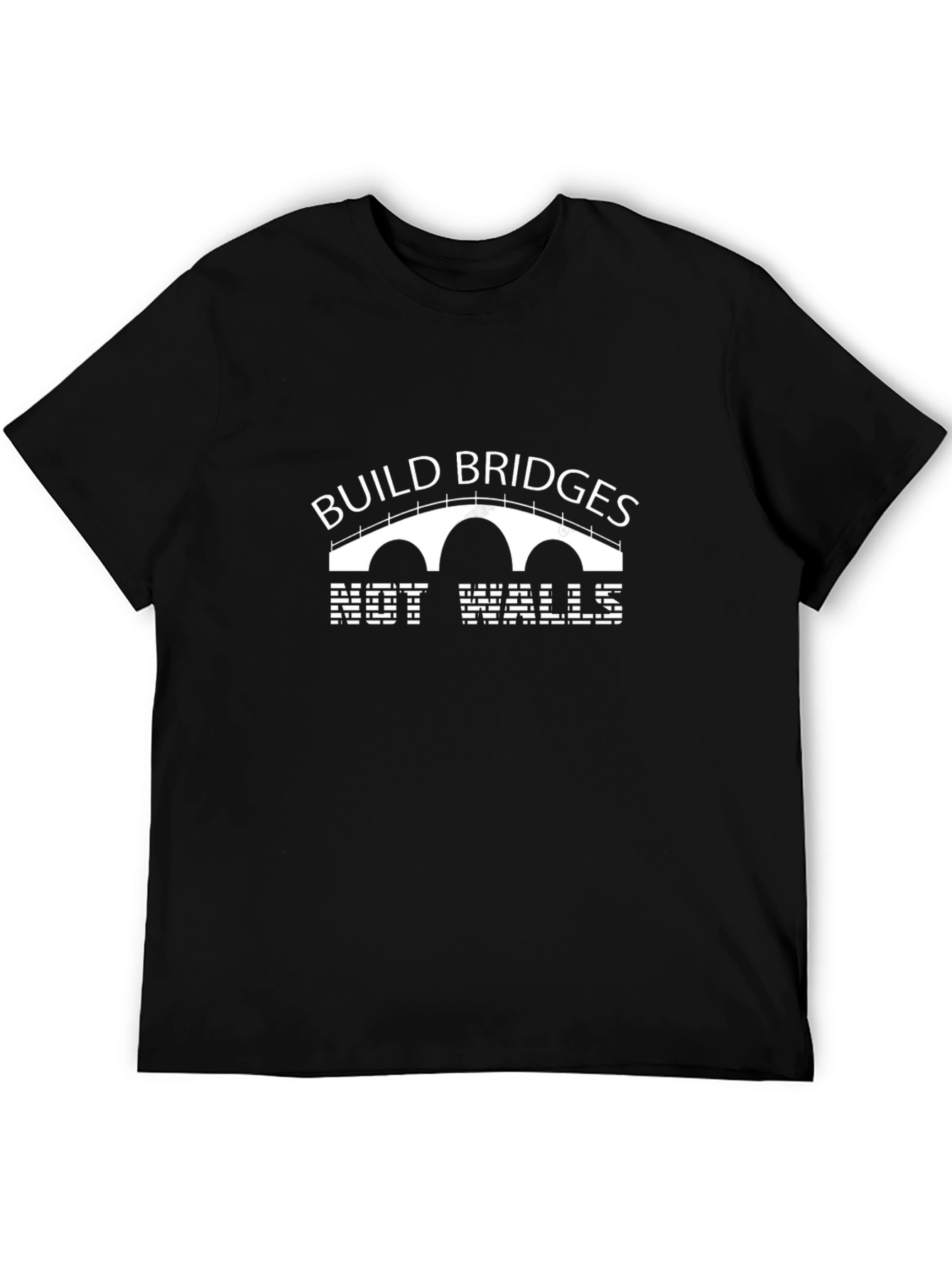 Build Bridges Not Walls T-Shirt - Socially Conscious Tee