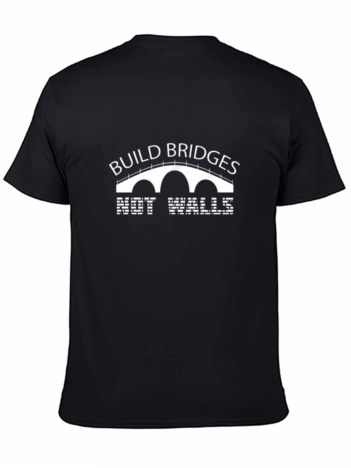 Build Bridges Not Walls T-Shirt - Socially Conscious Tee