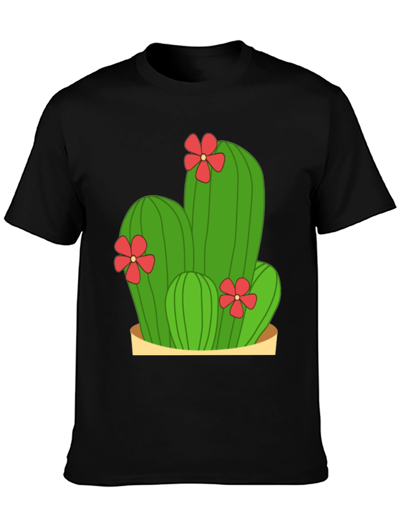 Cactus Flower Graphic Tee