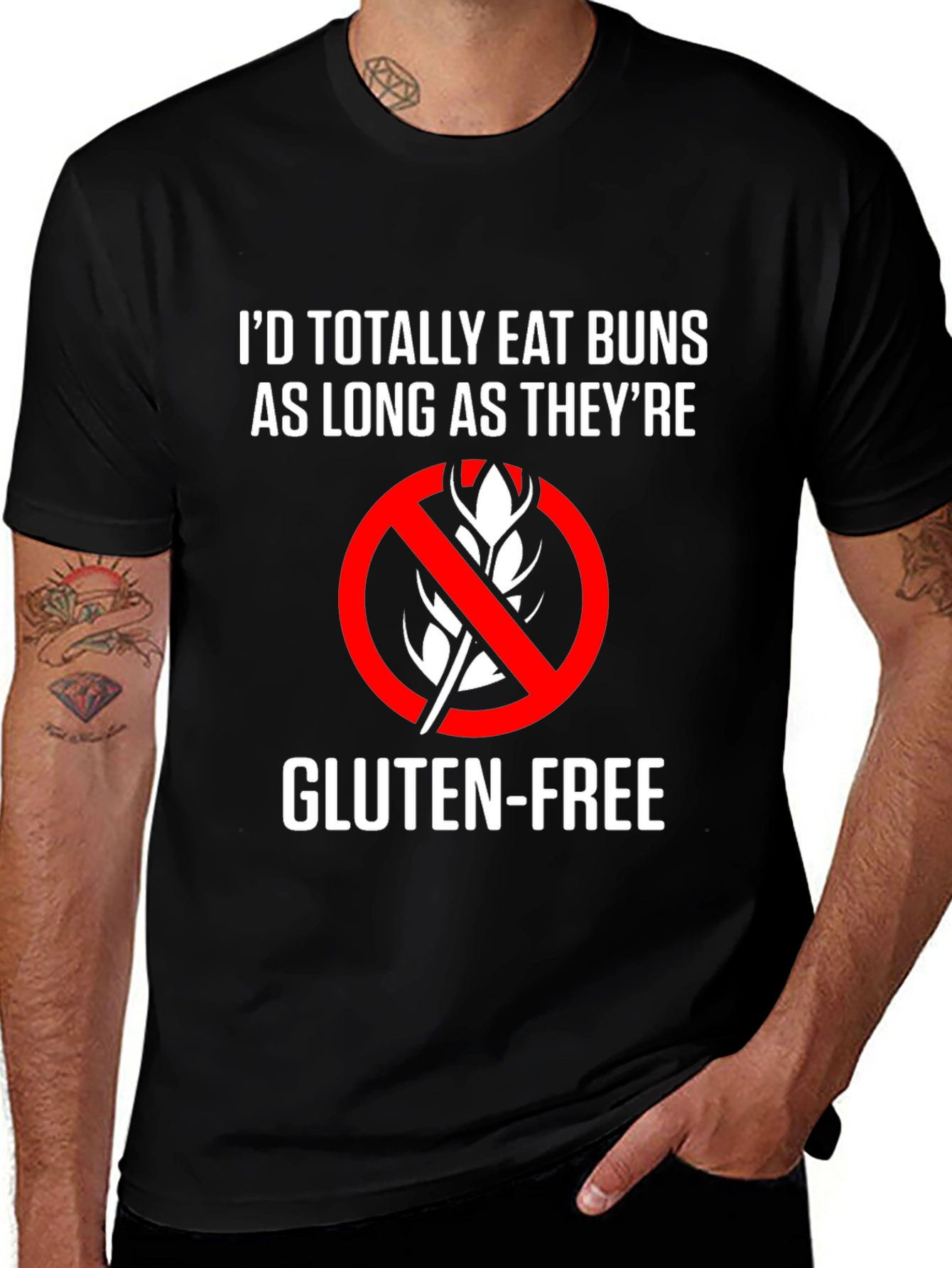 Gluten-Free Buns Graphic Tee